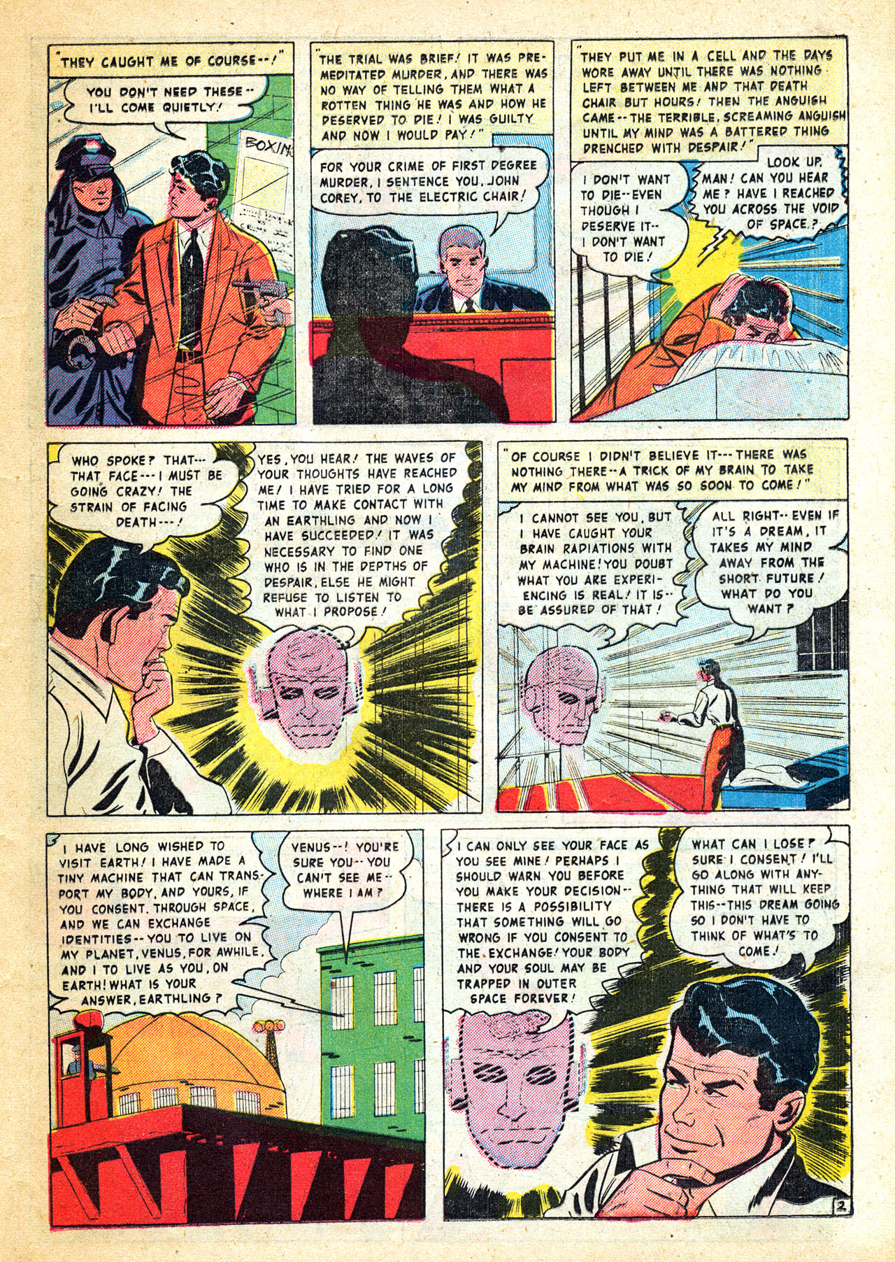 Read online Mystic (1951) comic -  Issue #2 - 21