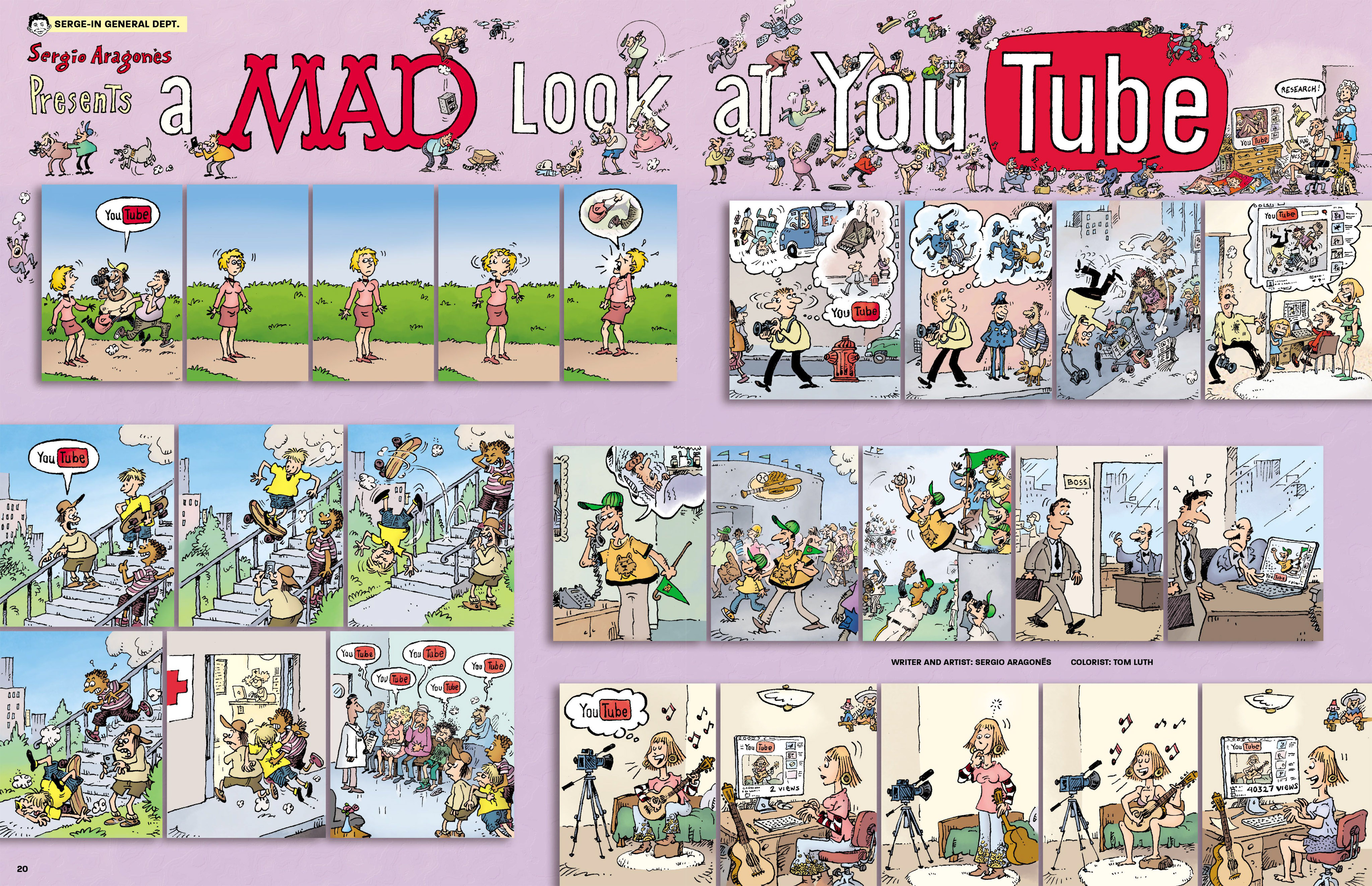 Read online MAD comic -  Issue #545 - 19
