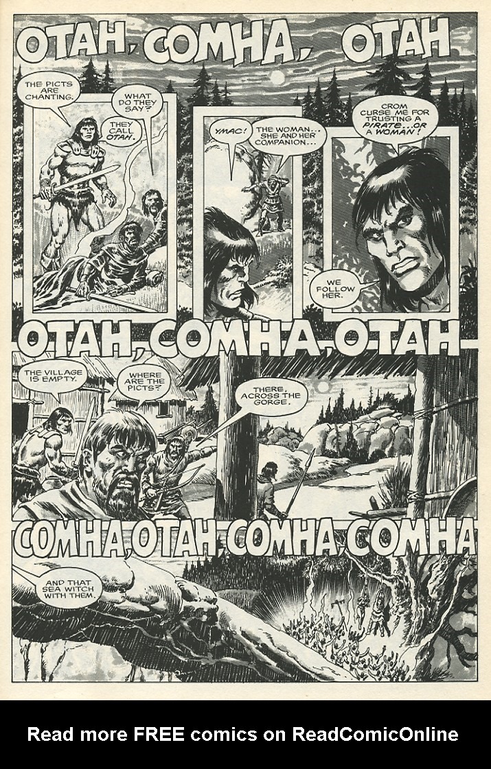 Read online The Savage Sword Of Conan comic -  Issue #138 - 37