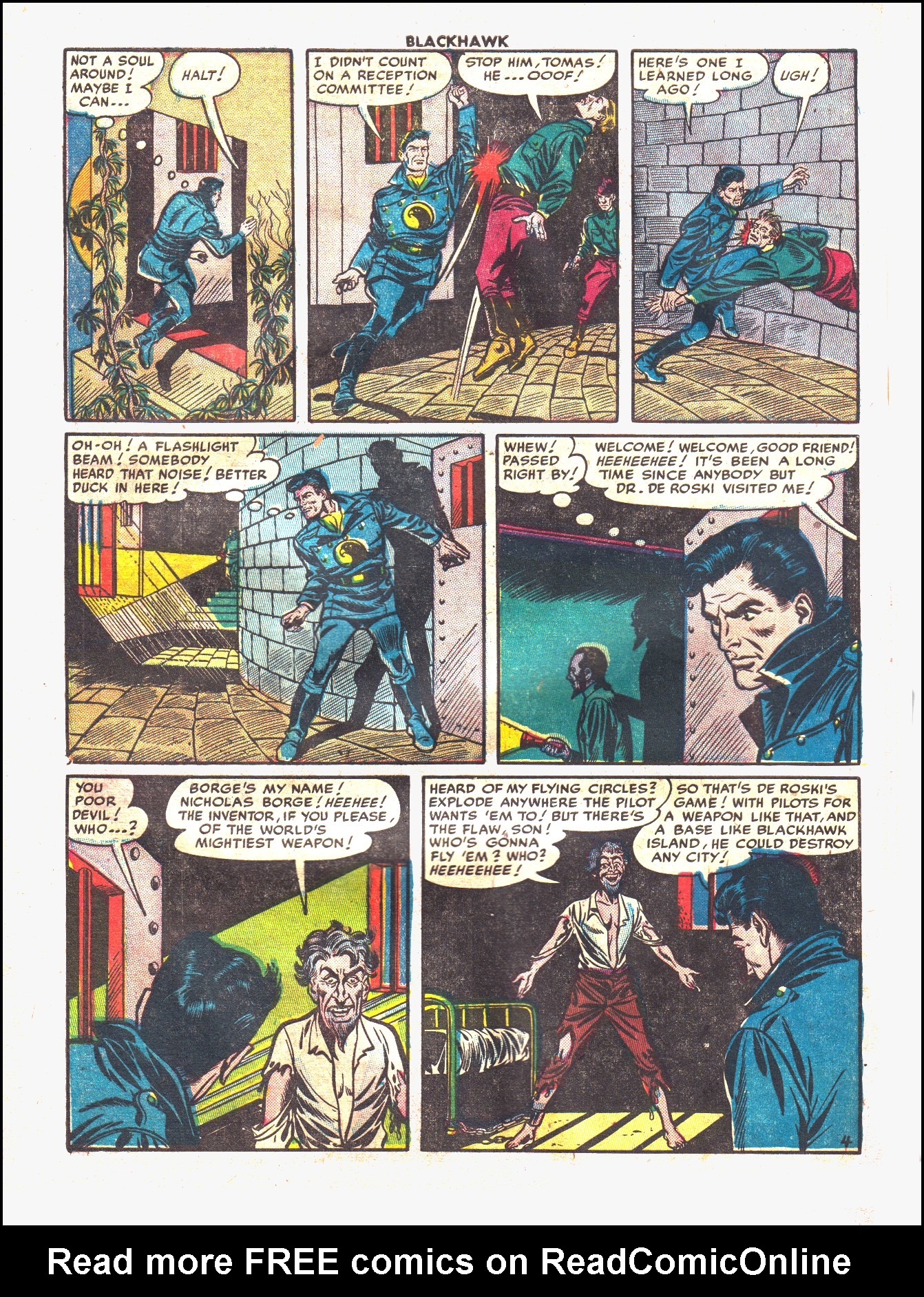 Read online Blackhawk (1957) comic -  Issue #54 - 30