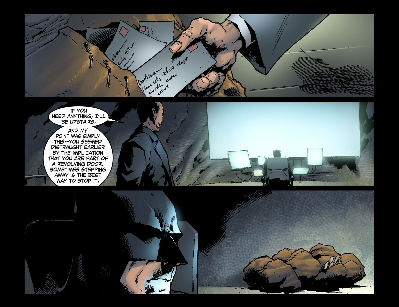 Read online Legends of the Dark Knight [I] comic -  Issue #8 - 12