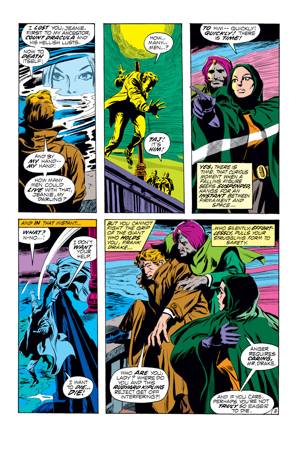 Read online Tomb of Dracula (1972) comic -  Issue #3 - 3