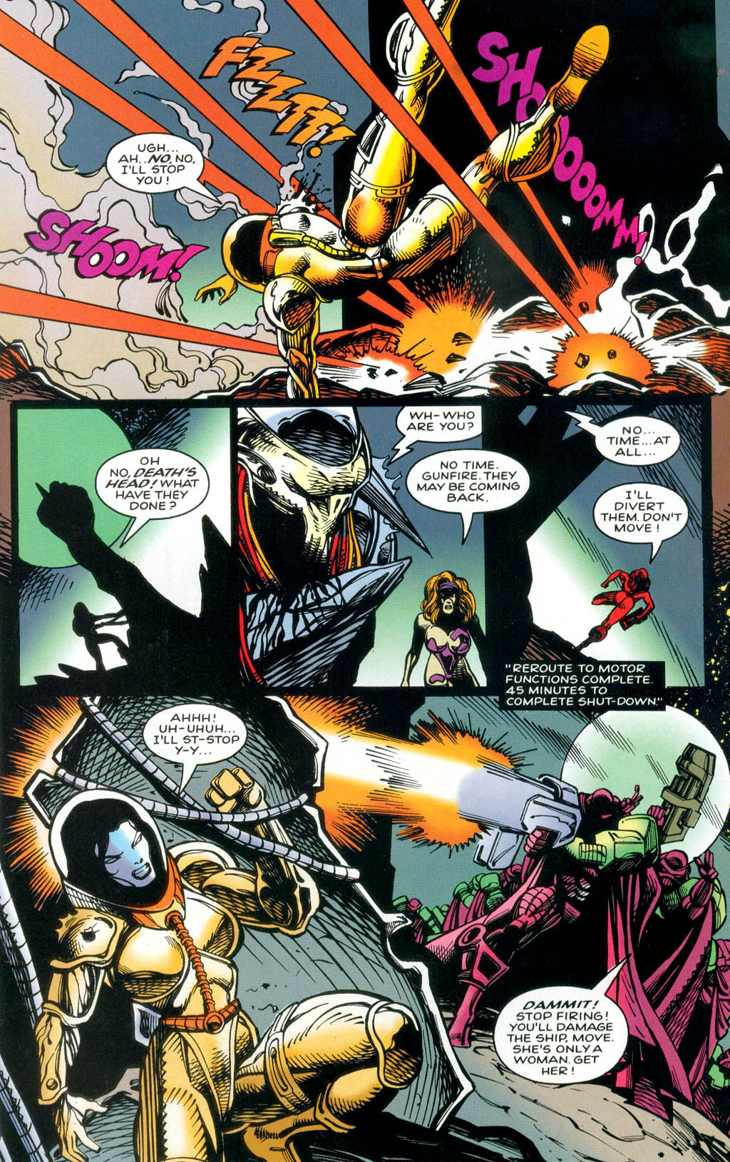 Read online Death's Head II Gold comic -  Issue #1 - 24