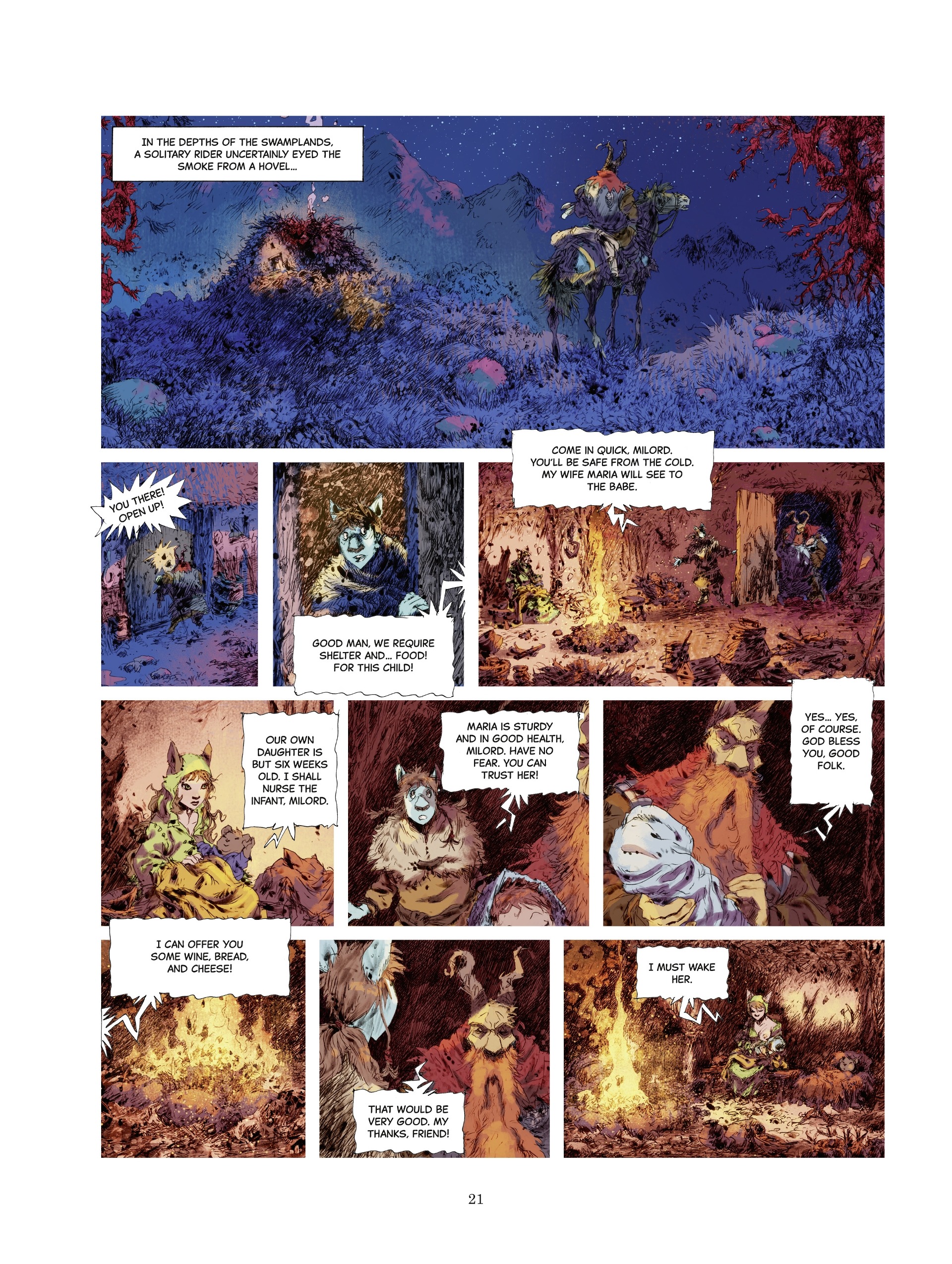 Read online Swamplands: Sombra comic -  Issue # TPB - 21