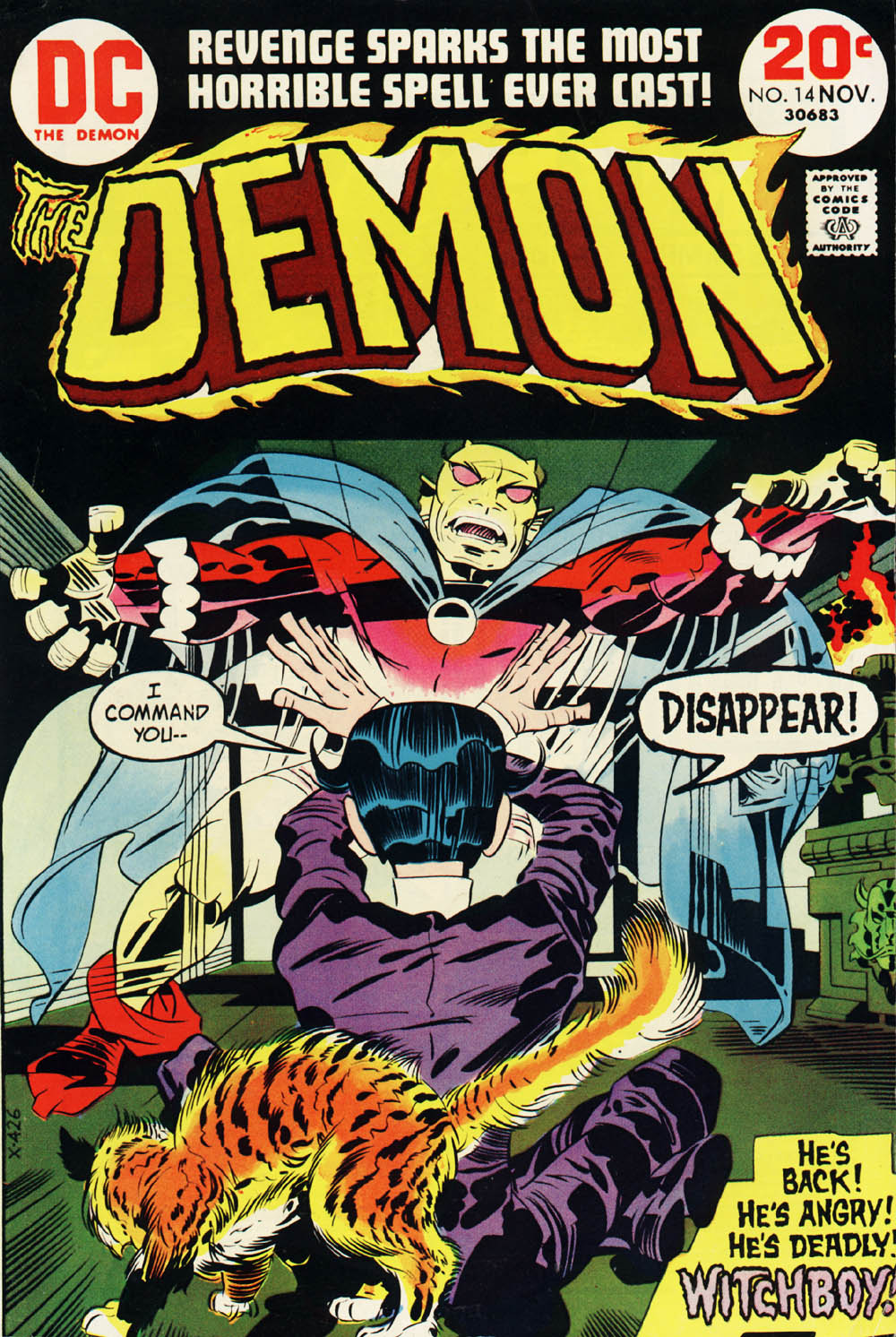 Read online The Demon (1972) comic -  Issue #14 - 1