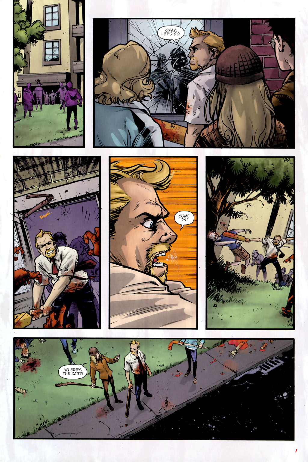 Read online Shaun of the Dead (2005) comic -  Issue #3 - 3