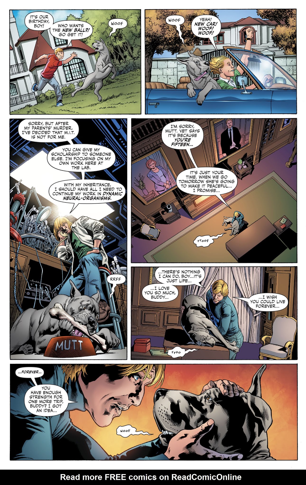 Read online DC Meets Hanna-Barbera comic -  Issue # Issue Super Sons - Dynomutt - 5