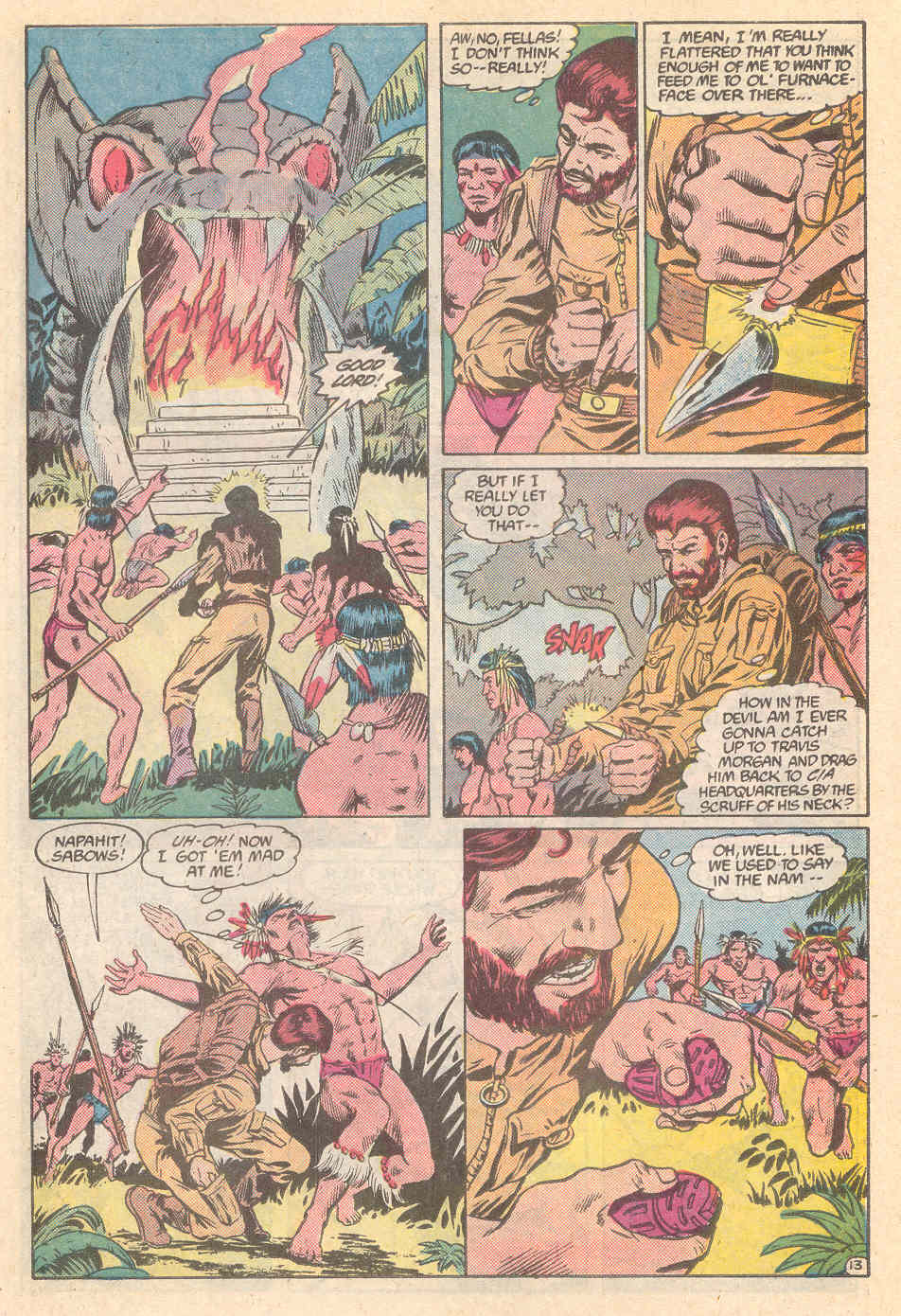 Read online Warlord (1976) comic -  Issue #118 - 13