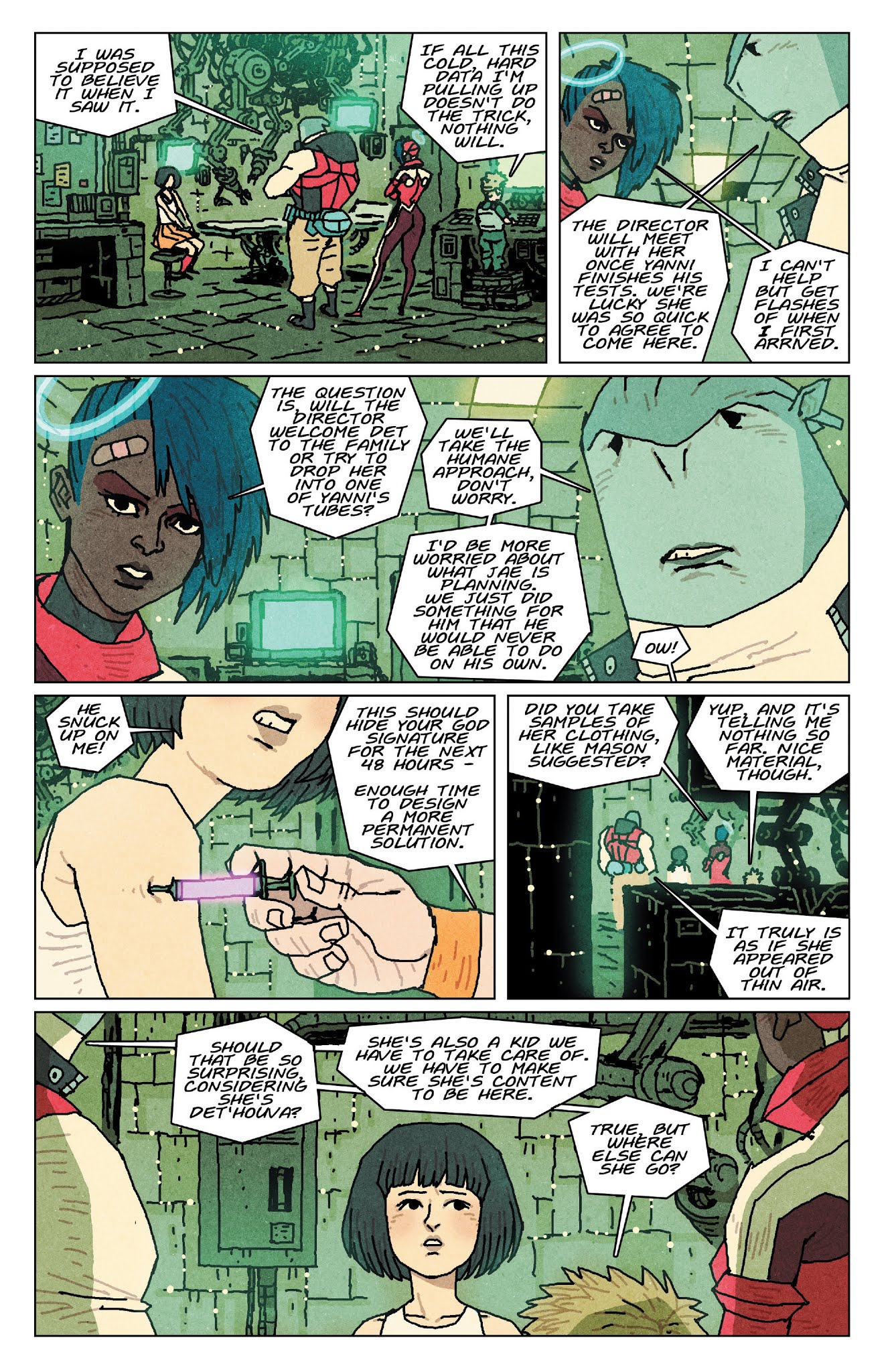 Read online Halogen comic -  Issue #3 - 12