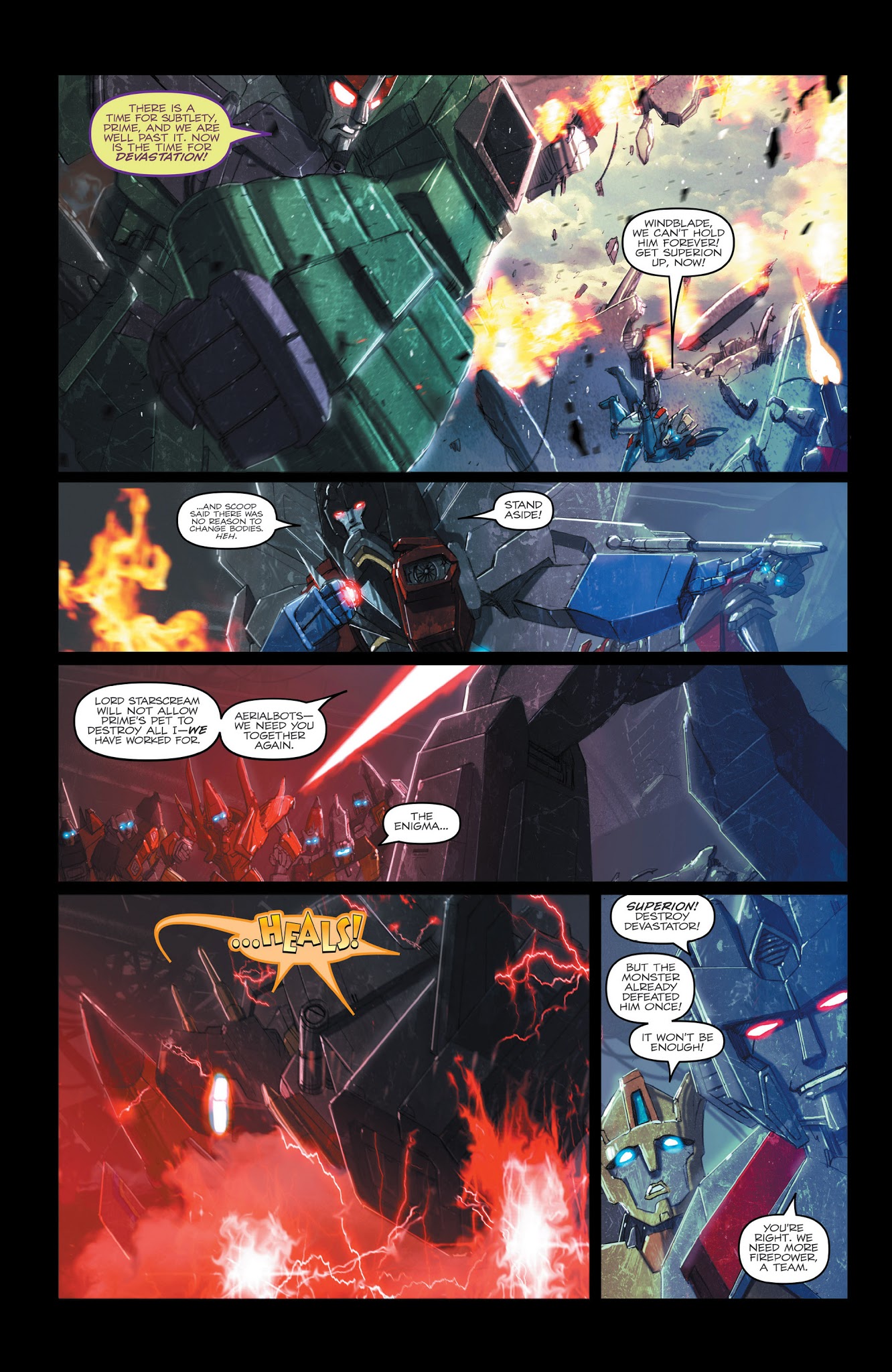 Read online The Transformers: Windblade (2018) comic -  Issue # TPB - 142