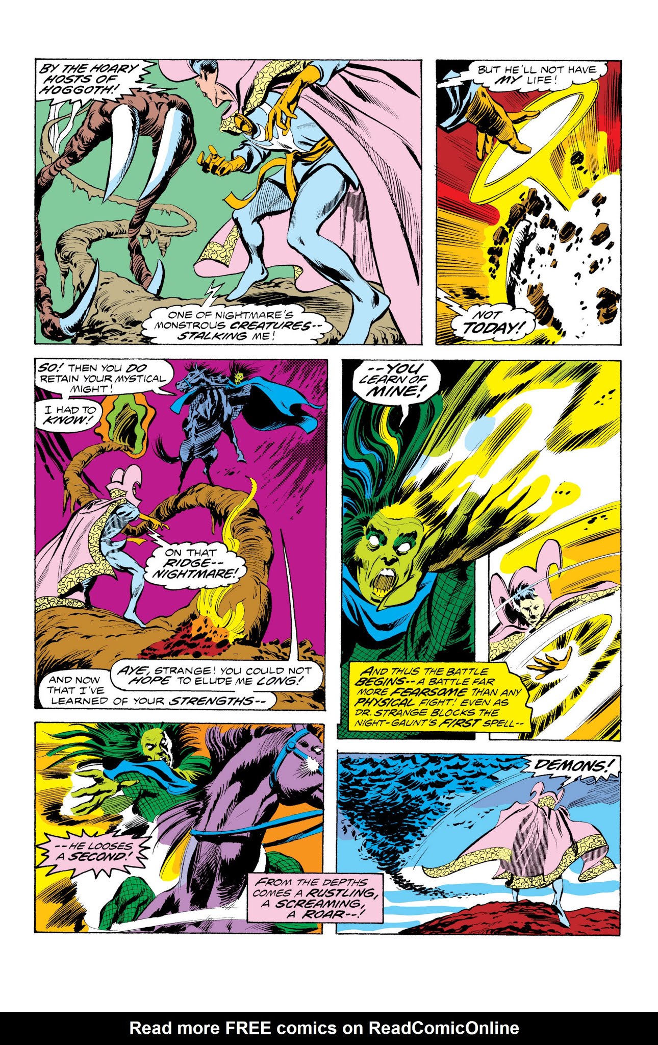 Read online Marvel Masterworks: Doctor Strange comic -  Issue # TPB 6 (Part 1) - 69