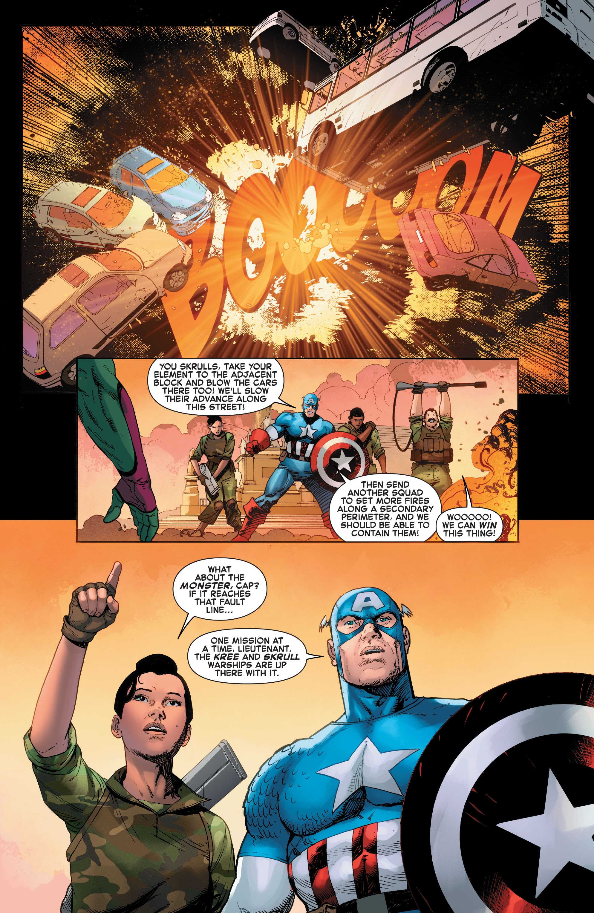 Read online Empyre: Captain America comic -  Issue #3 - 12