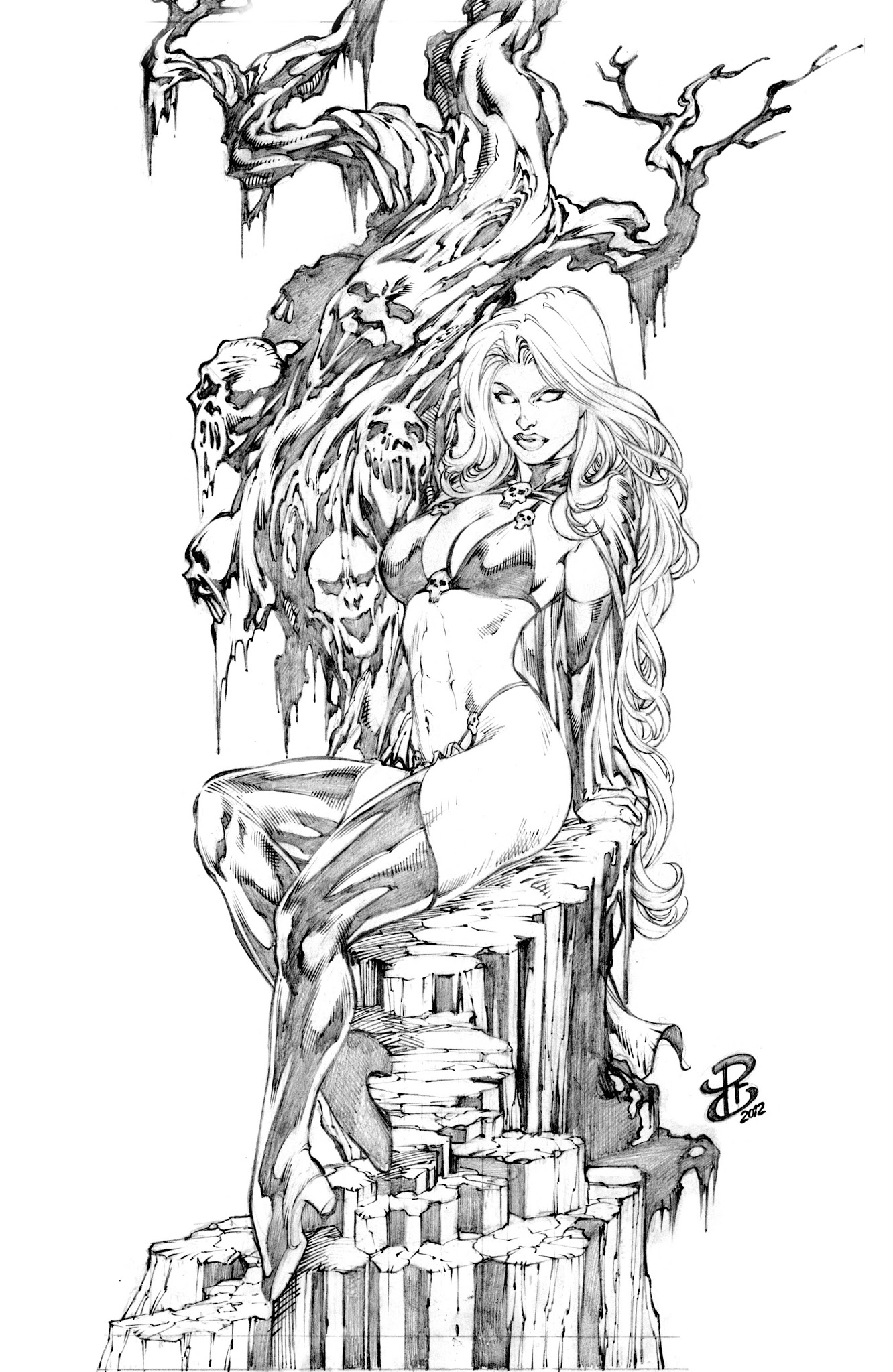 Read online Lady Death: Apocalypse comic -  Issue #0 - 55