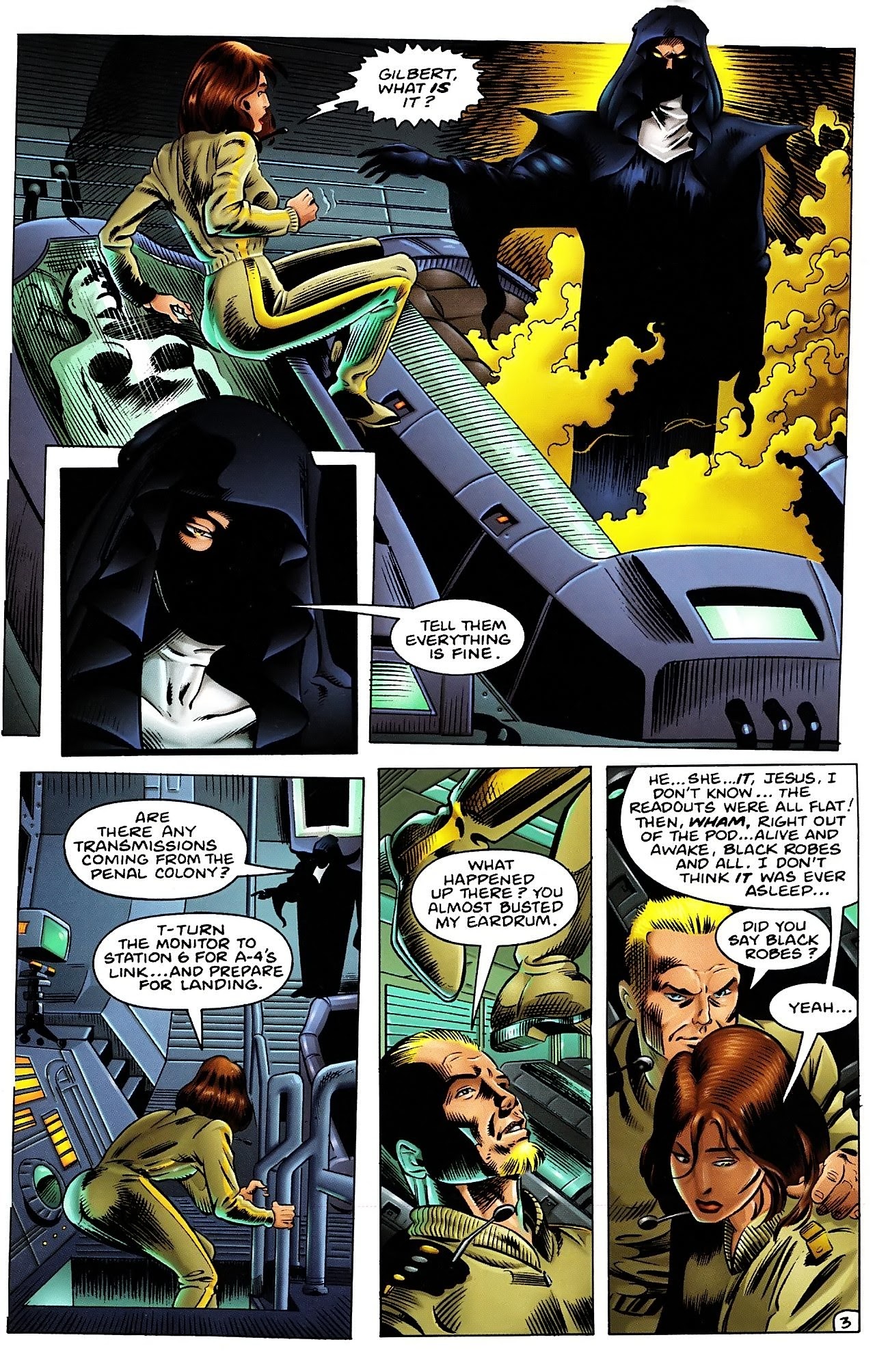 Read online Caged Heat 3000 comic -  Issue #1 - 5