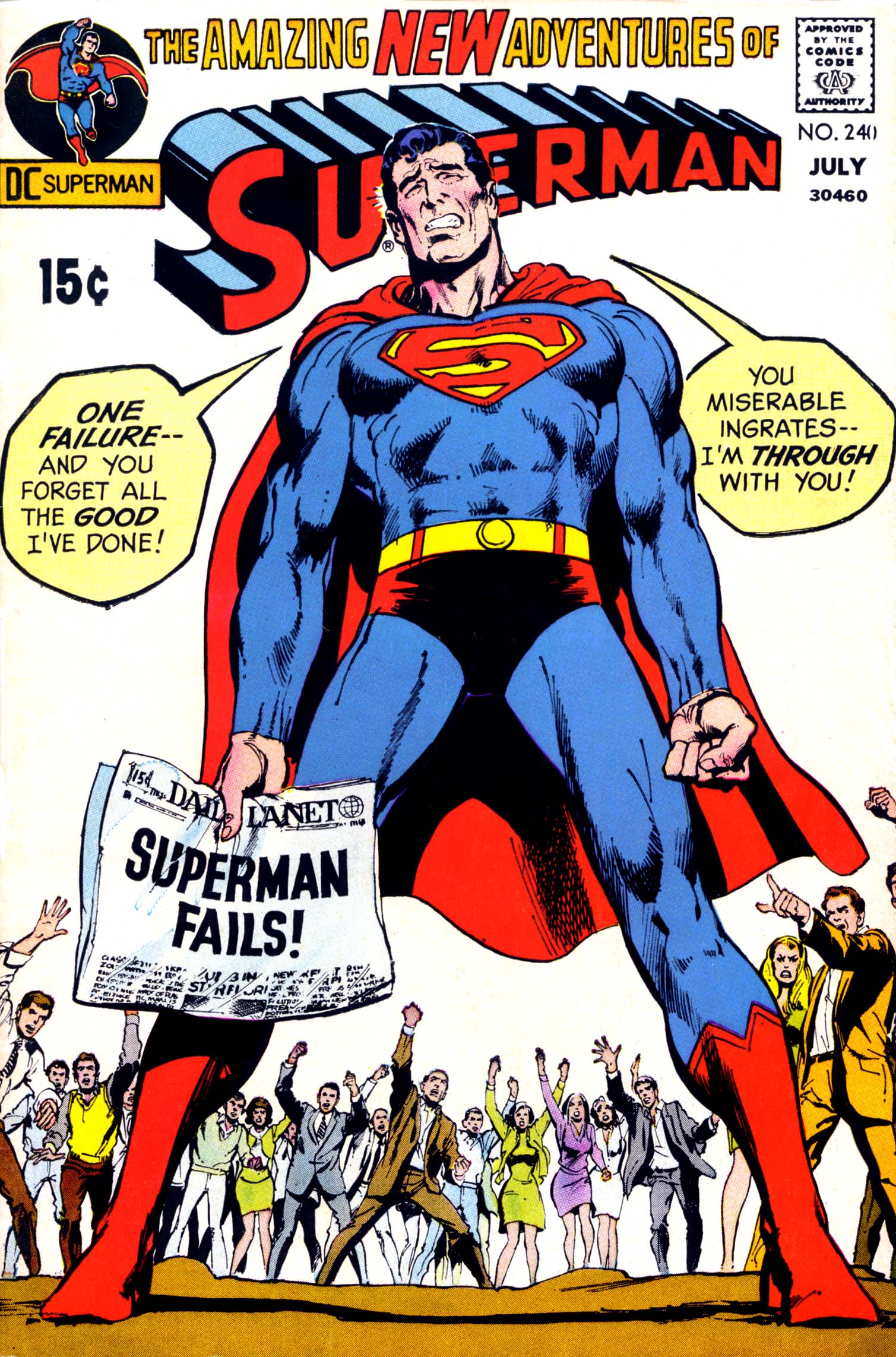 Read online Superman (1939) comic -  Issue #240 - 1