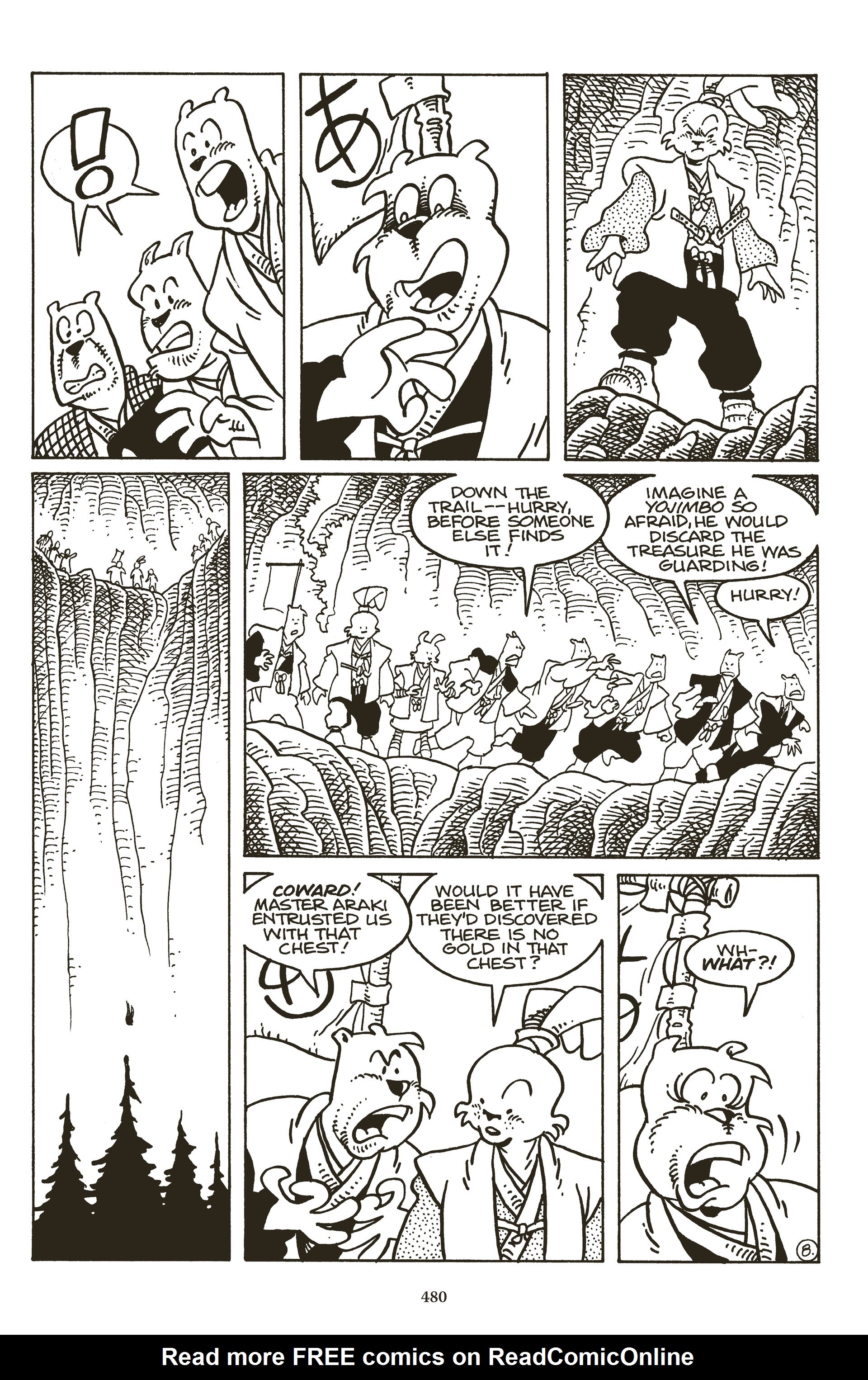 Read online The Usagi Yojimbo Saga (2021) comic -  Issue # TPB 3 (Part 5) - 74
