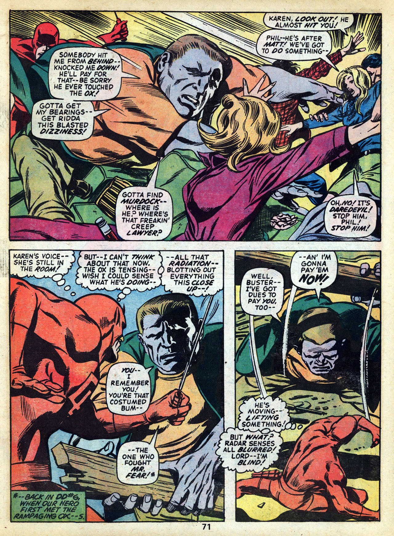 Read online Marvel Treasury Edition comic -  Issue #13 - 71