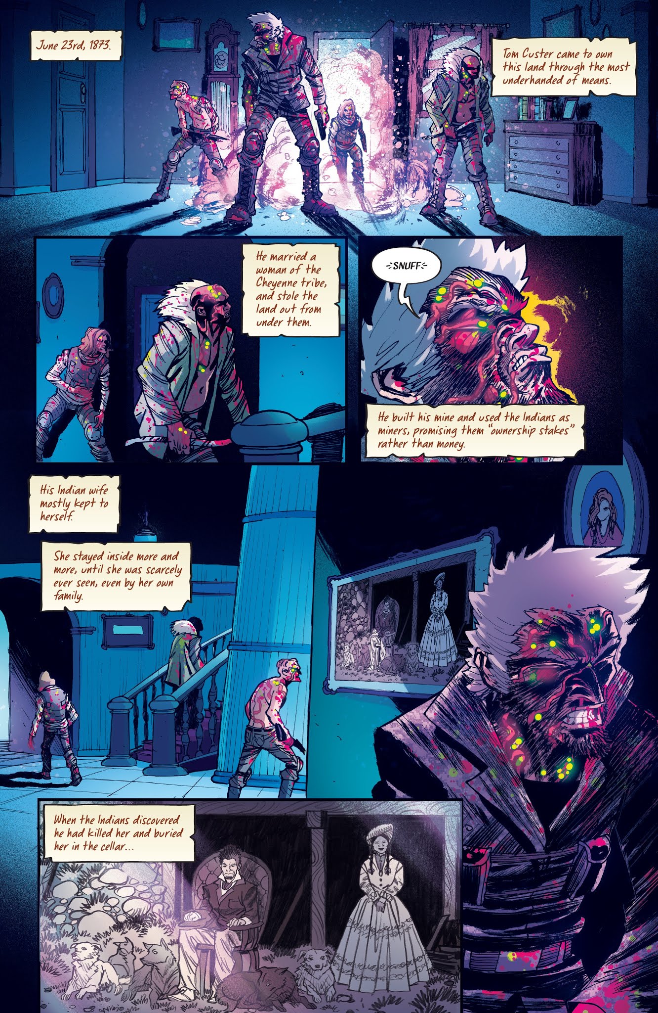 Read online Low Road West comic -  Issue #4 - 16