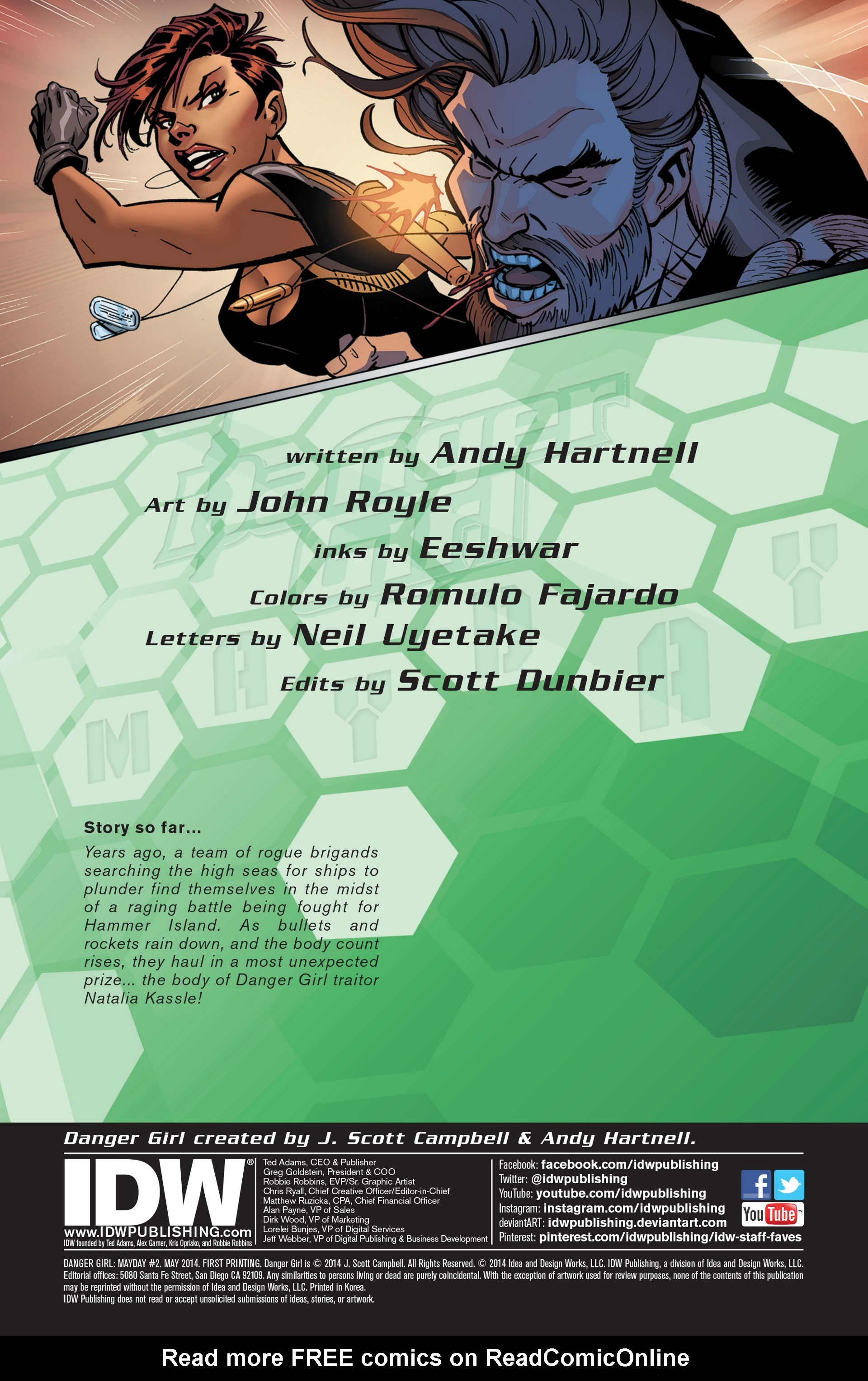 Read online Danger Girl: Mayday comic -  Issue #2 - 2