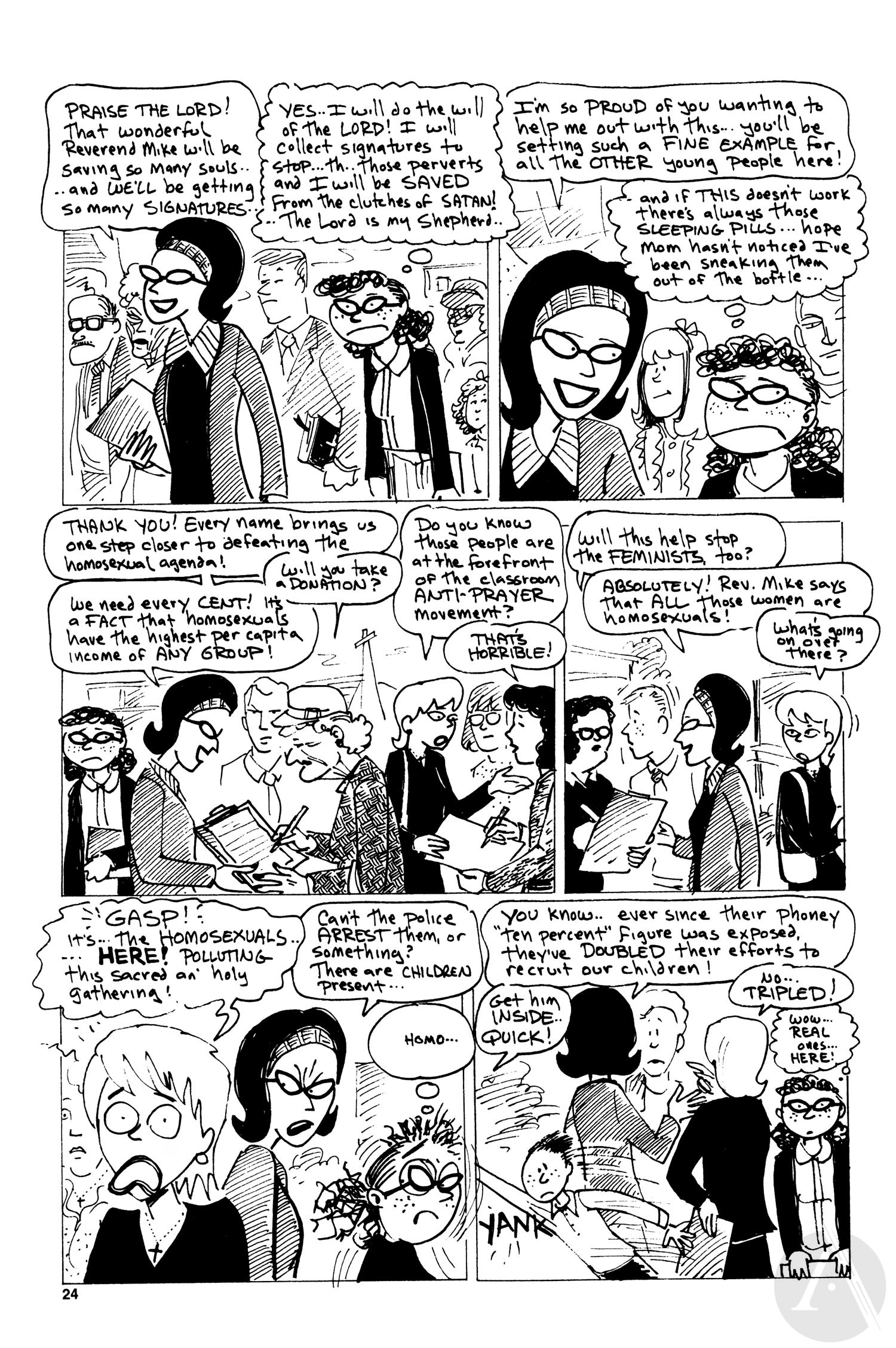 Read online Bitchy Butch: World's Angriest Dyke comic -  Issue # TPB - 30
