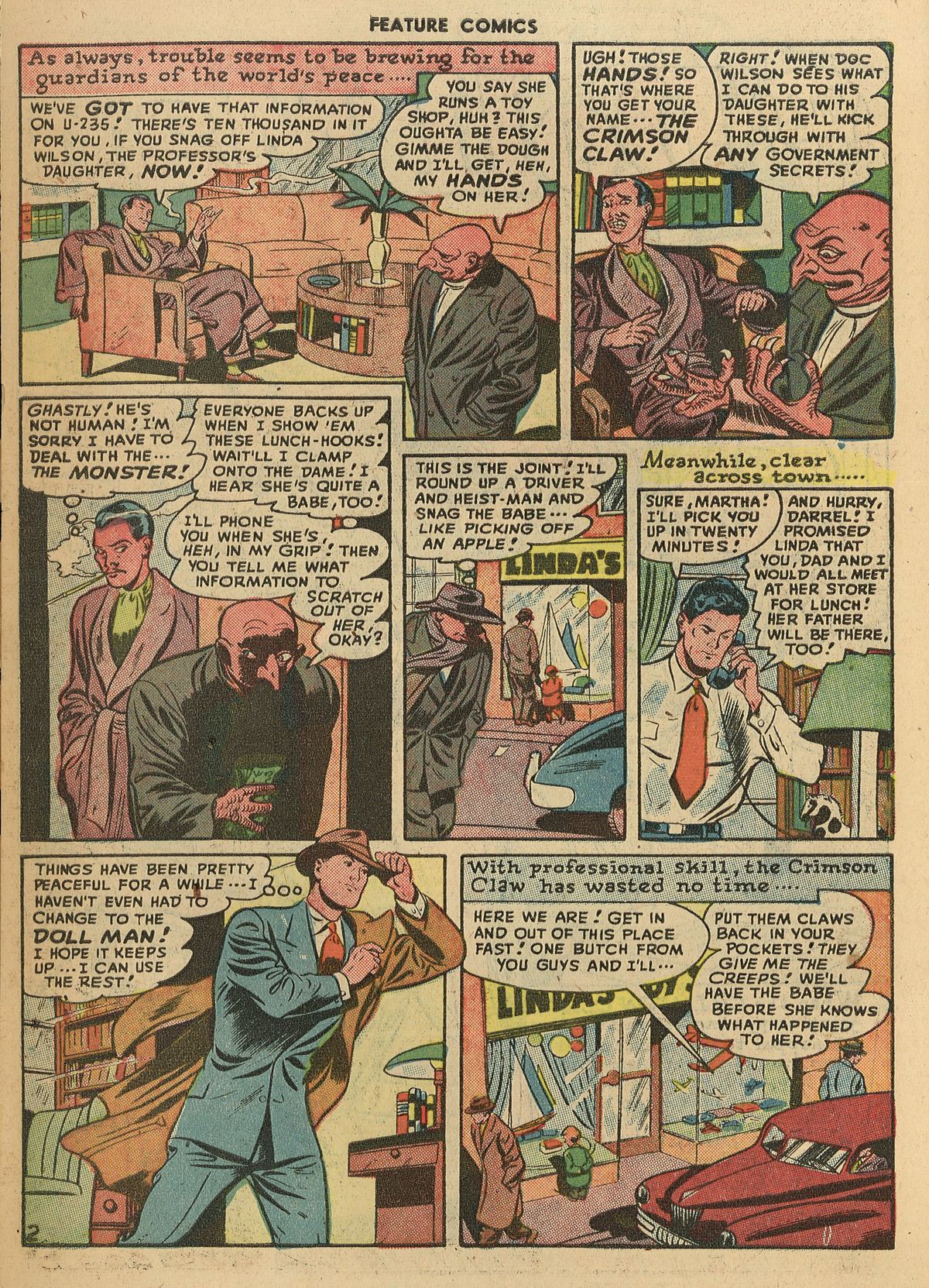 Read online Feature Comics comic -  Issue #119 - 4