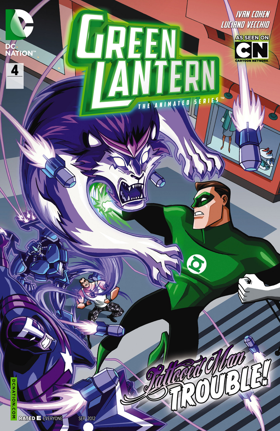 Read online Green Lantern: The Animated Series comic -  Issue #4 - 1