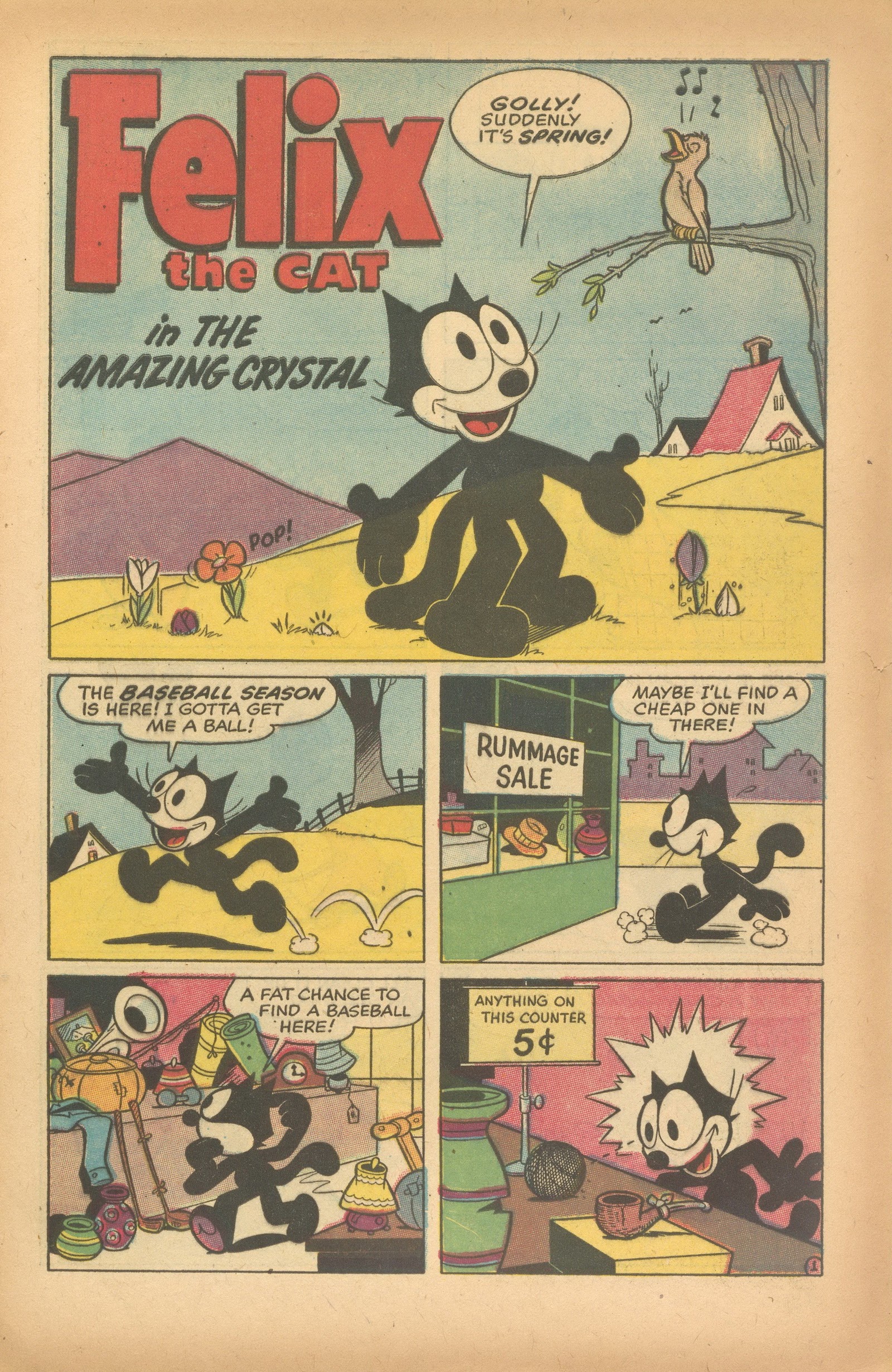 Read online Felix the Cat (1955) comic -  Issue #82 - 5