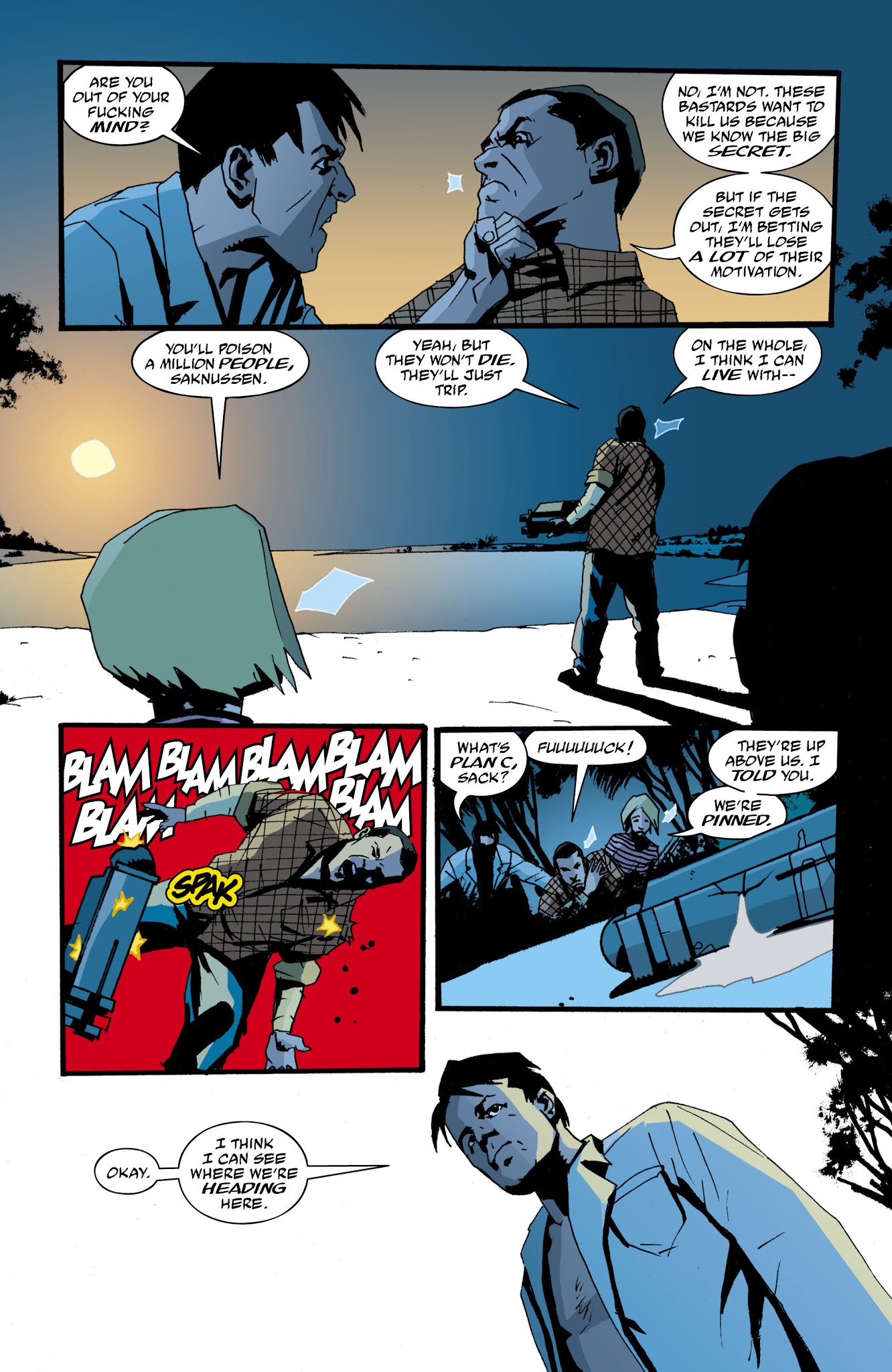 Read online Faker comic -  Issue #6 - 14