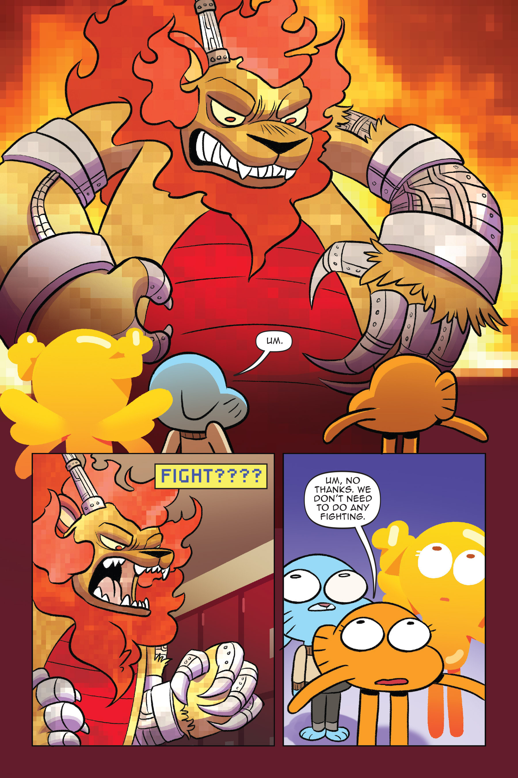 Read online The Amazing World of Gumball: Cheat Code comic -  Issue # Full - 68