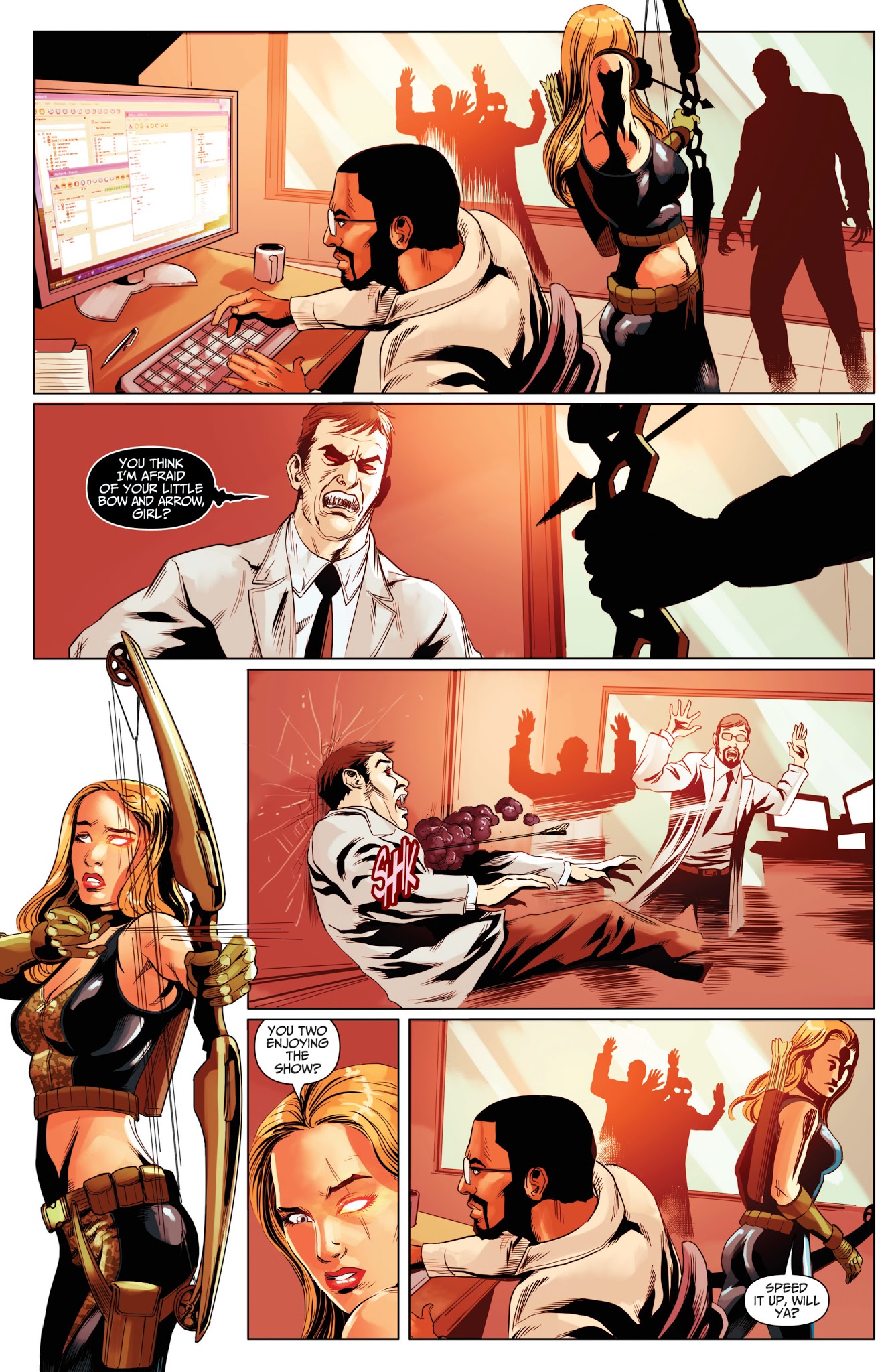 Read online Van Helsing vs. Robyn Hood comic -  Issue #4 - 15