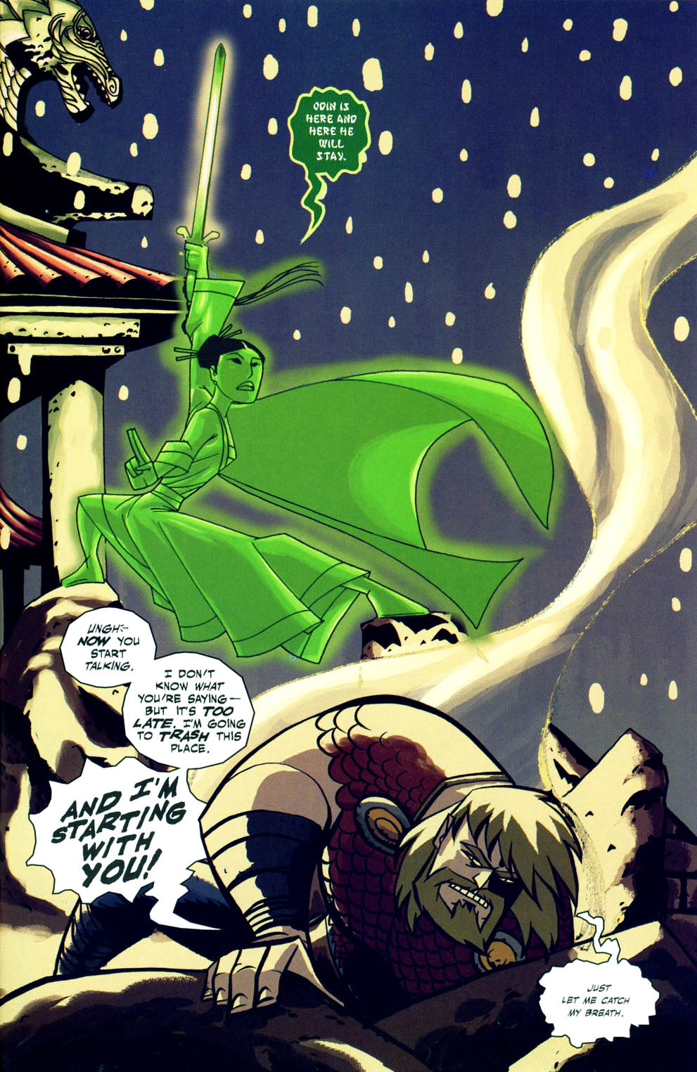 Read online Hammer of the Gods: Hammer Hits China comic -  Issue #1 - 22