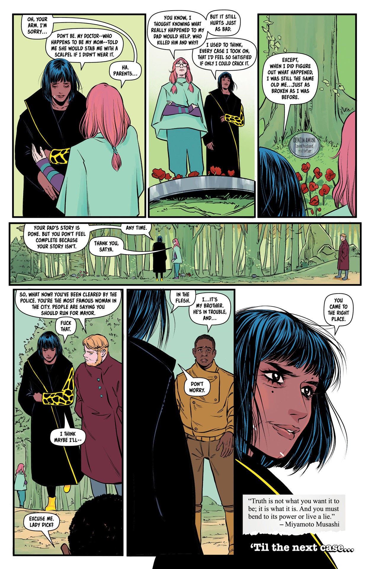 Read online Bylines in Blood comic -  Issue #4 - 27