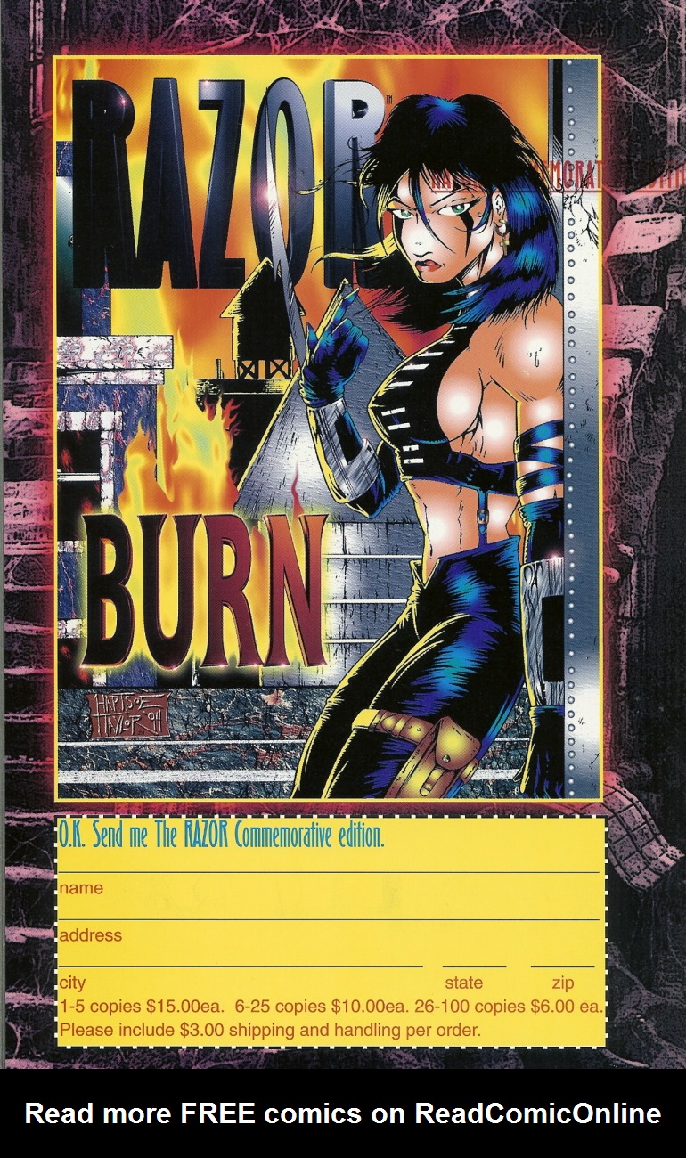 Read online Razor comic -  Issue #12 - 19