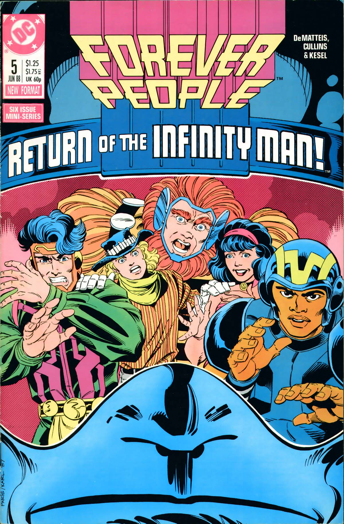 Read online Forever People (1988) comic -  Issue #5 - 1