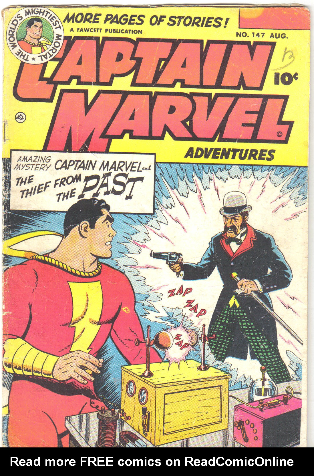 Read online Captain Marvel Adventures comic -  Issue #147 - 1