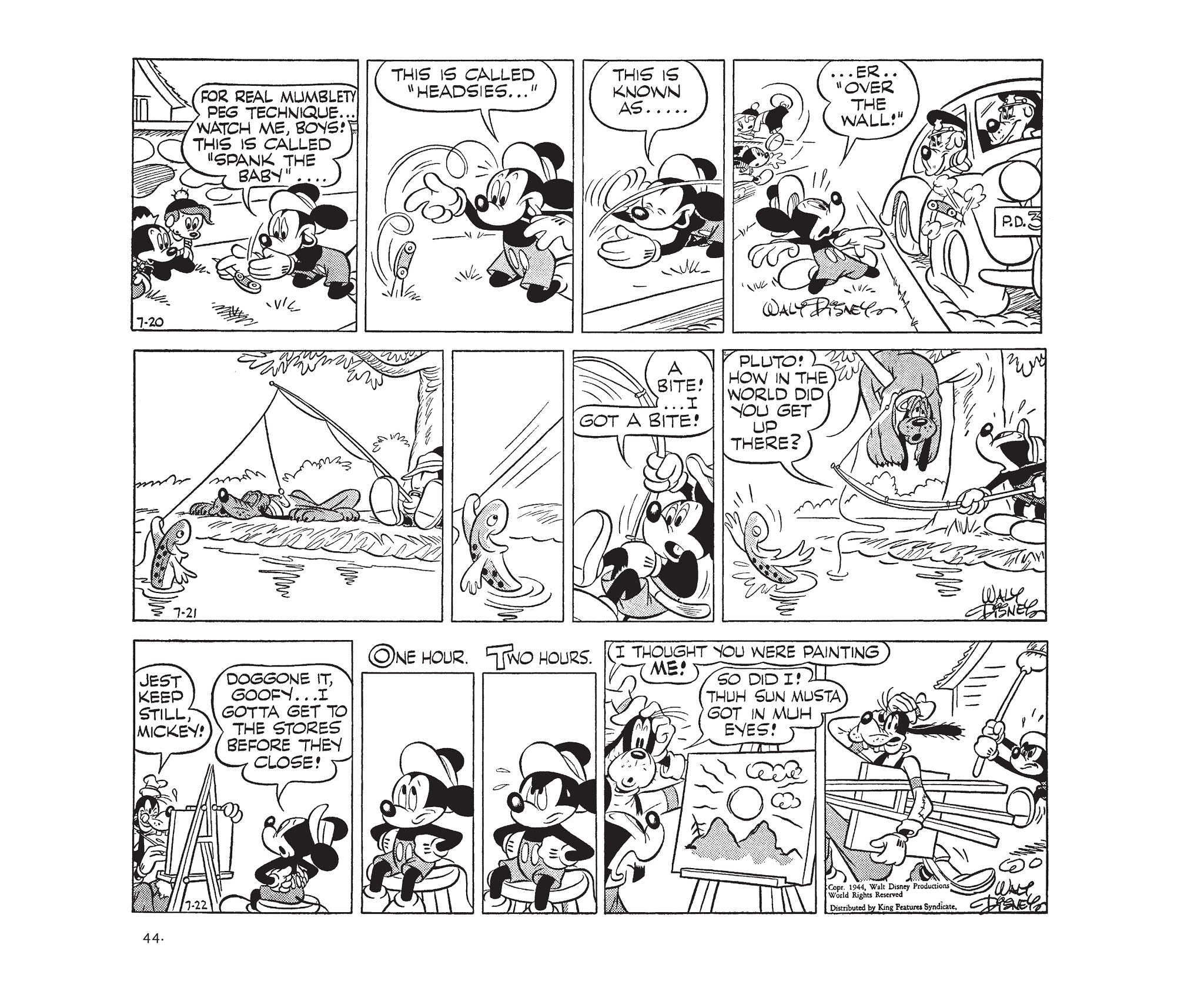 Read online Walt Disney's Mickey Mouse by Floyd Gottfredson comic -  Issue # TPB 8 (Part 1) - 44