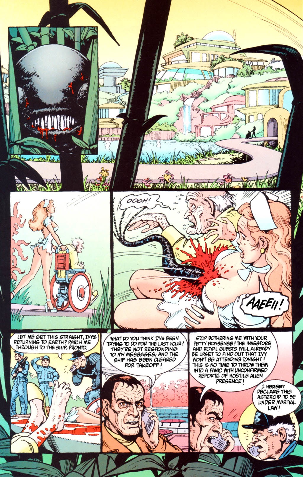 Read online Aliens: Kidnapped comic -  Issue #2 - 18