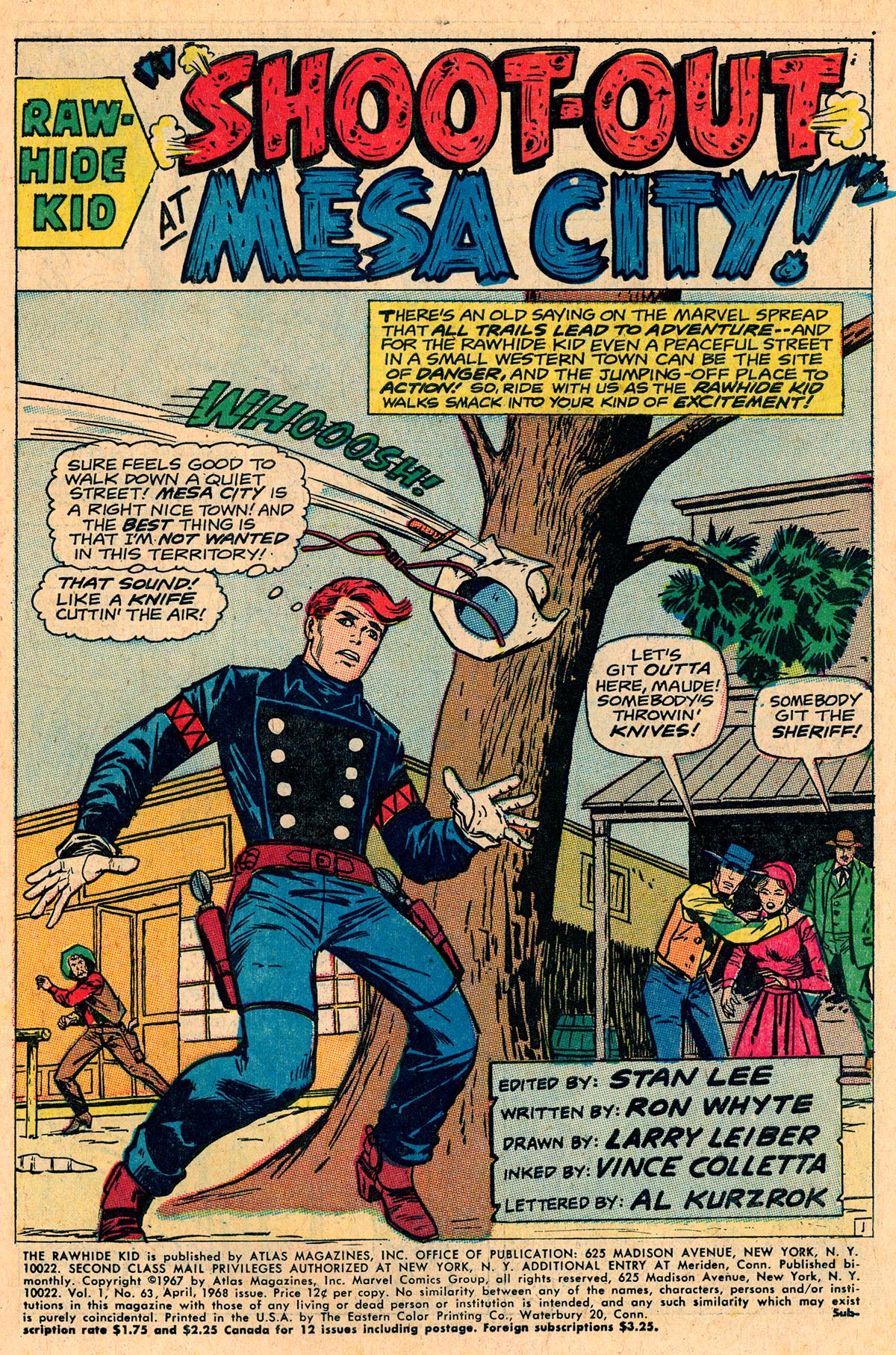 Read online The Rawhide Kid comic -  Issue #63 - 3