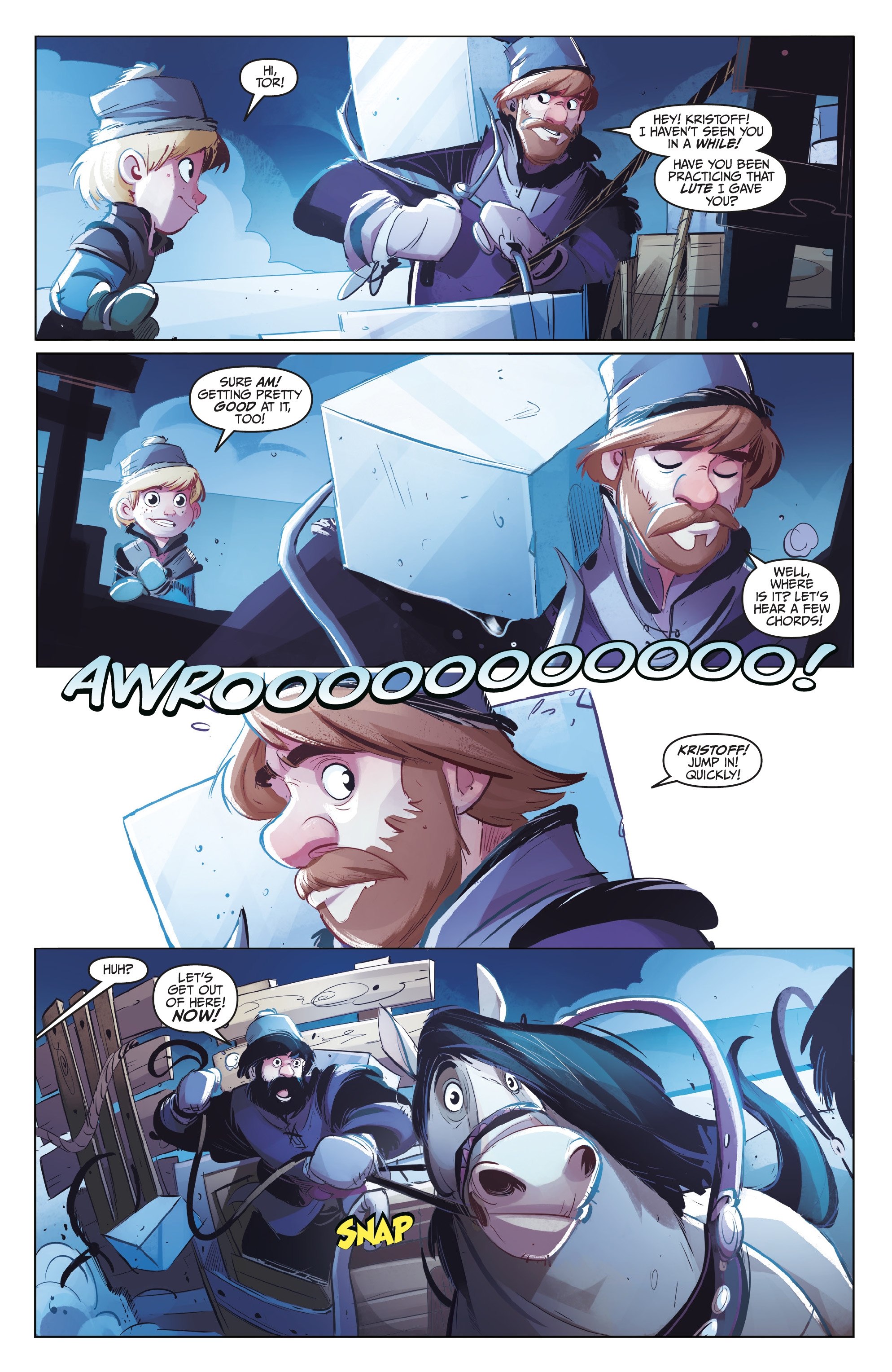 Read online Disney Frozen: The Hero Within comic -  Issue #2 - 5