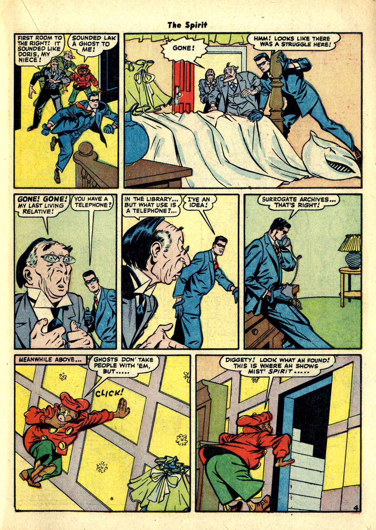 Read online The Spirit (1944) comic -  Issue #7 - 29