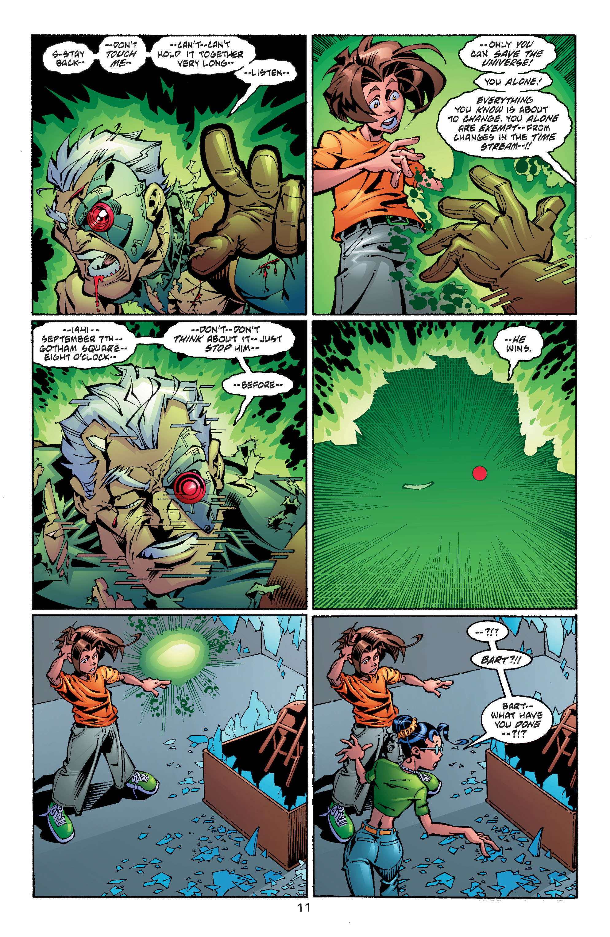 Read online Impulse: Bart Saves the Universe comic -  Issue # Full - 11