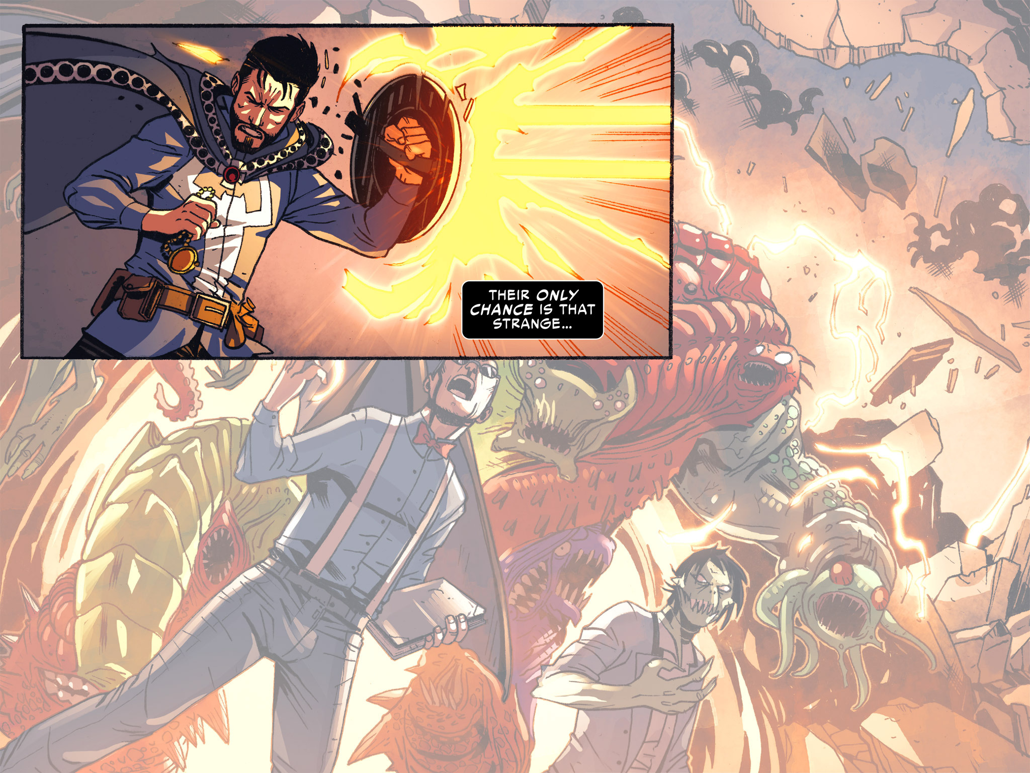 Read online Doctor Strange/Punisher: Magic Bullets Infinite Comic comic -  Issue #3 - 81