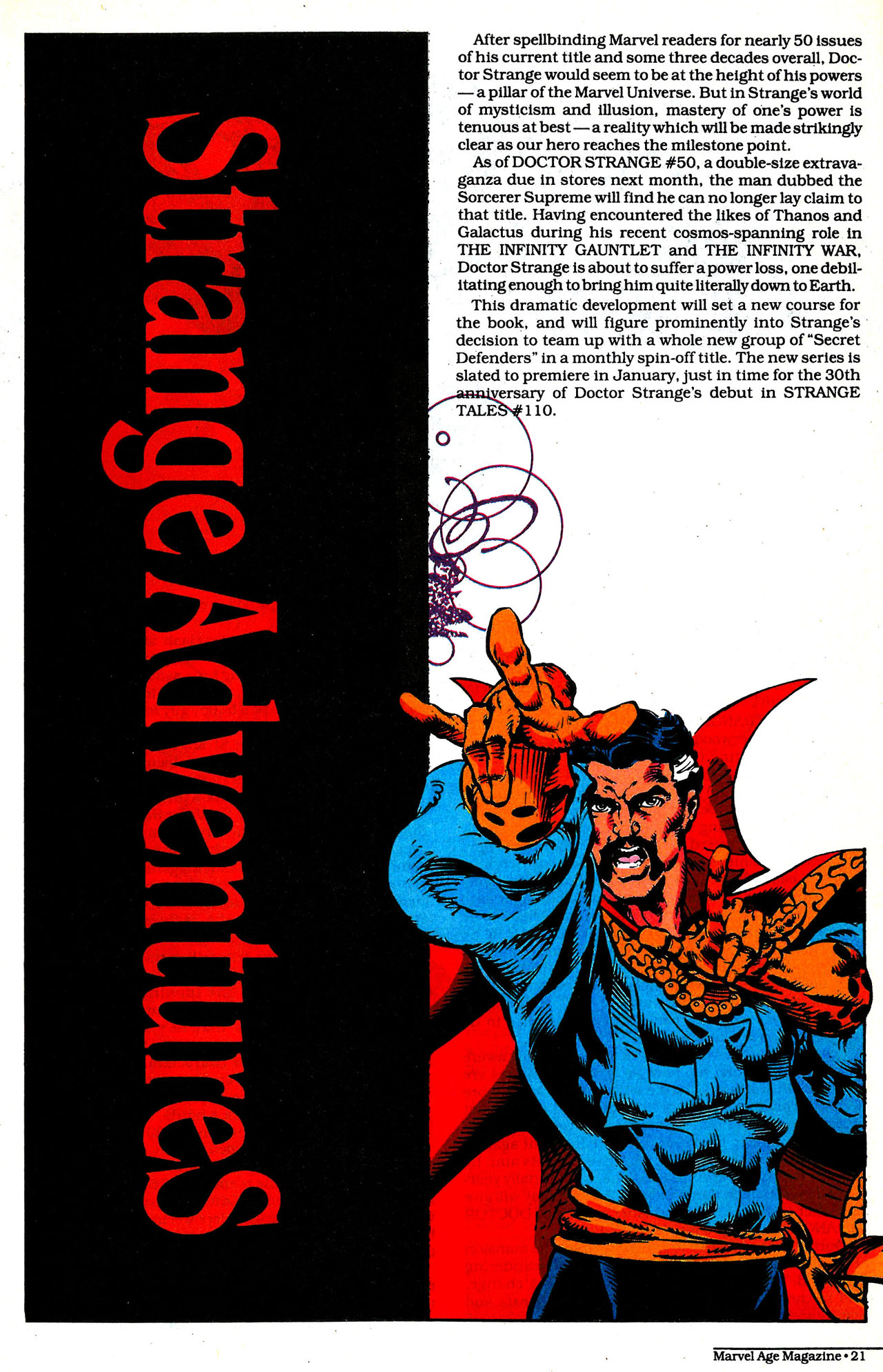 Read online Marvel Age comic -  Issue #120 - 22