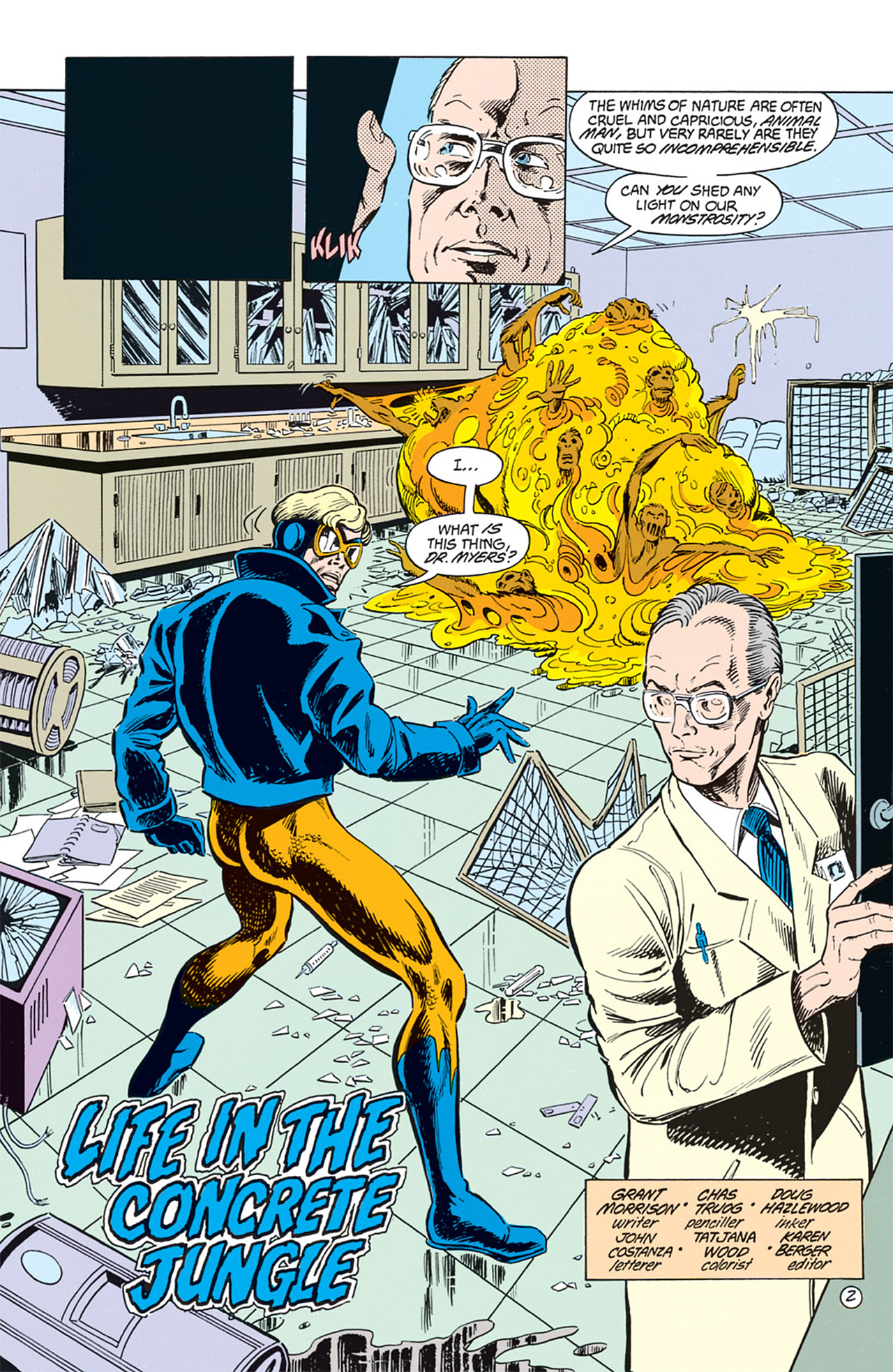 Read online Animal Man (1988) comic -  Issue #2 - 4