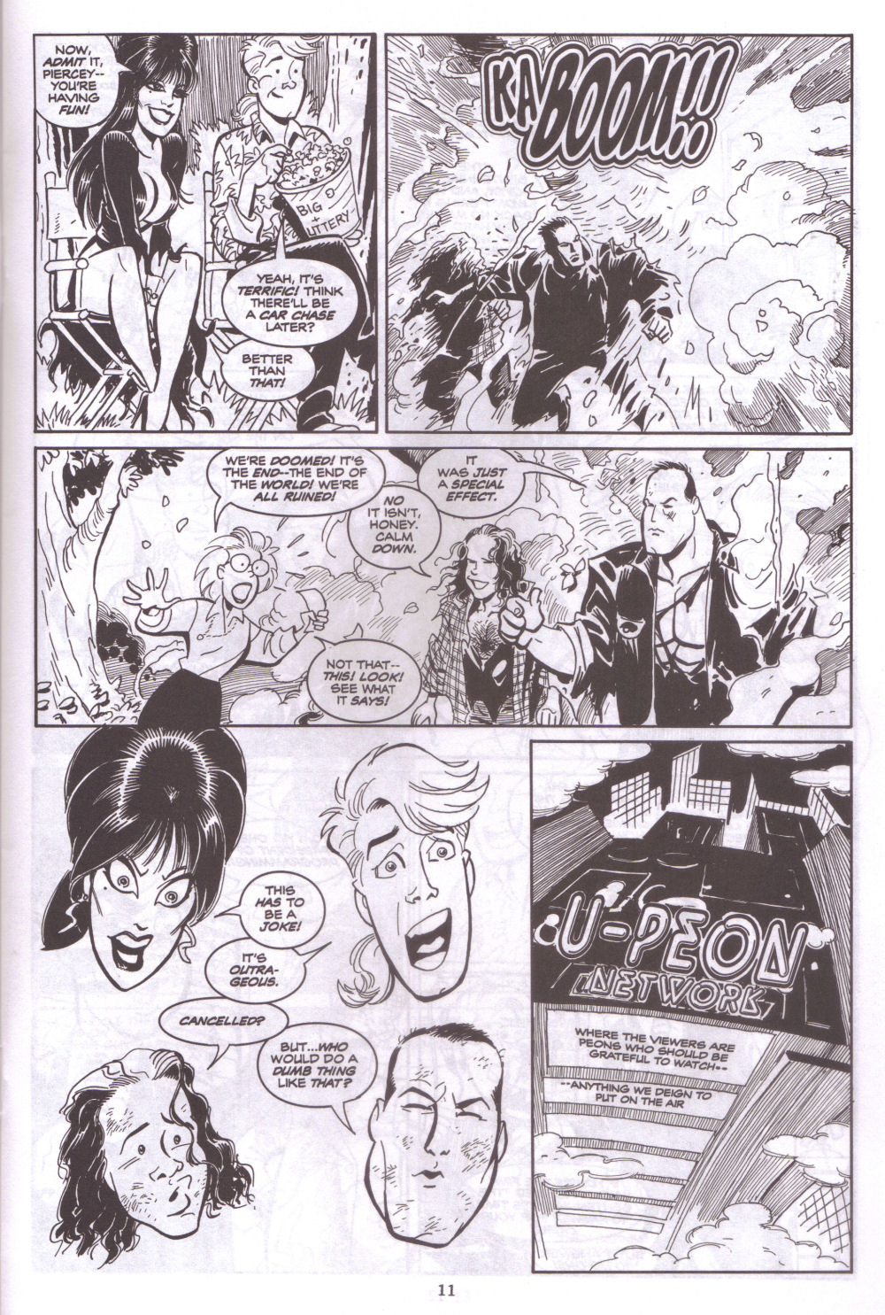 Read online Elvira, Mistress of the Dark comic -  Issue #70 - 13