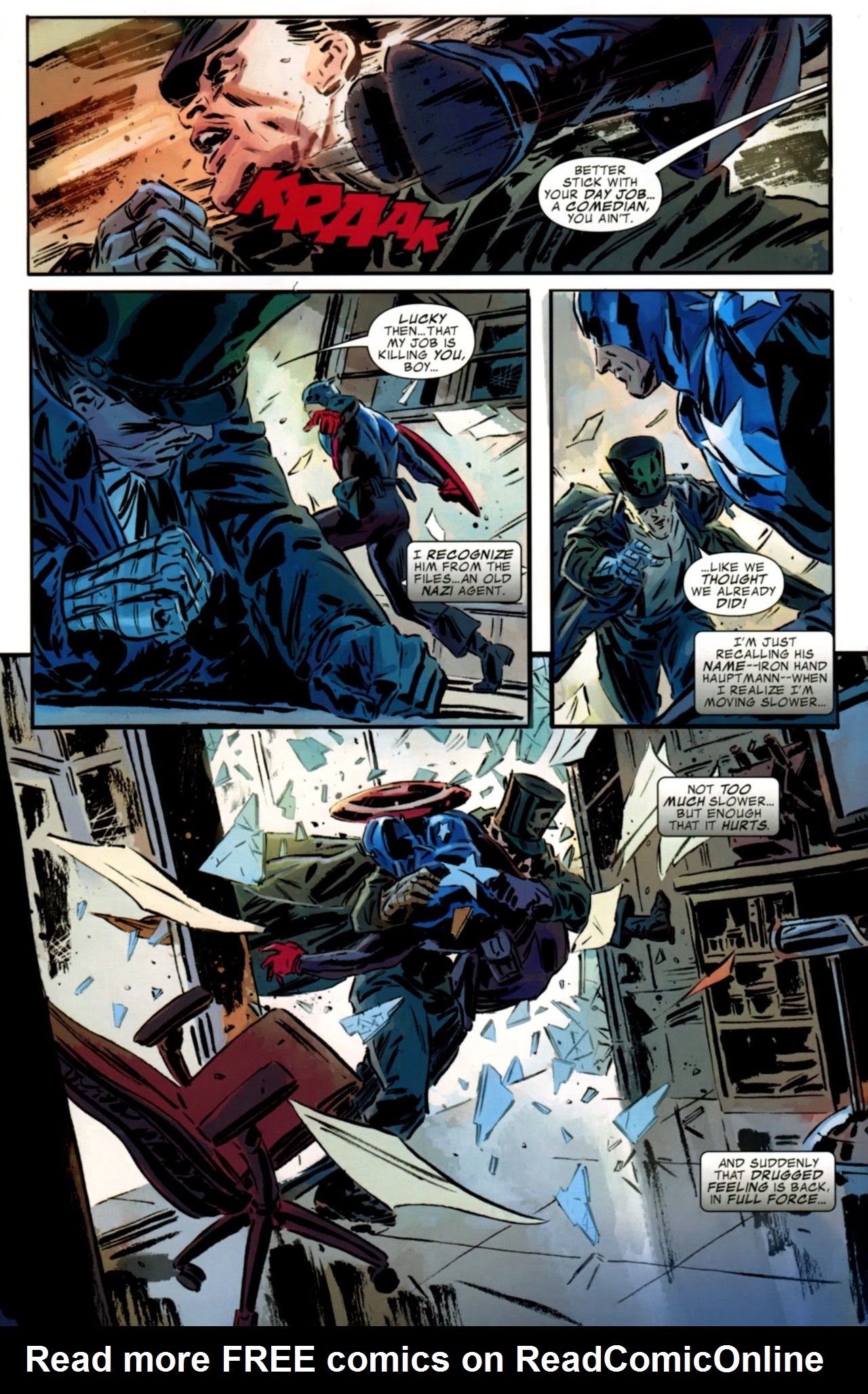 Read online Captain America (1968) comic -  Issue #607 - 10