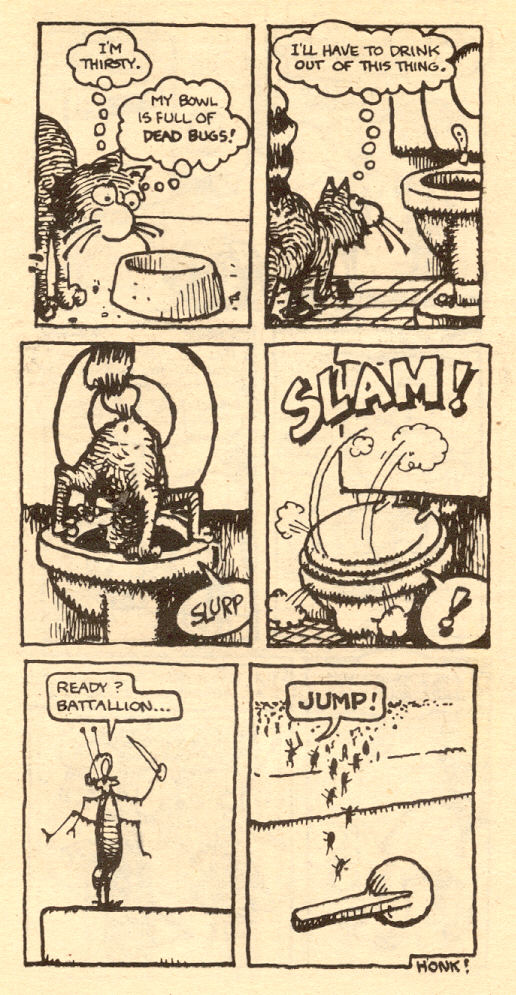 Read online Adventures of Fat Freddy's Cat comic -  Issue #1 - 20