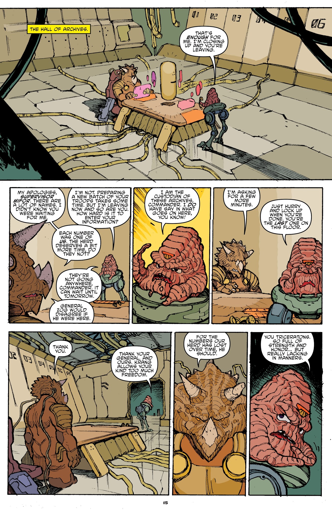 Read online Teenage Mutant Ninja Turtles Universe comic -  Issue #16 - 17