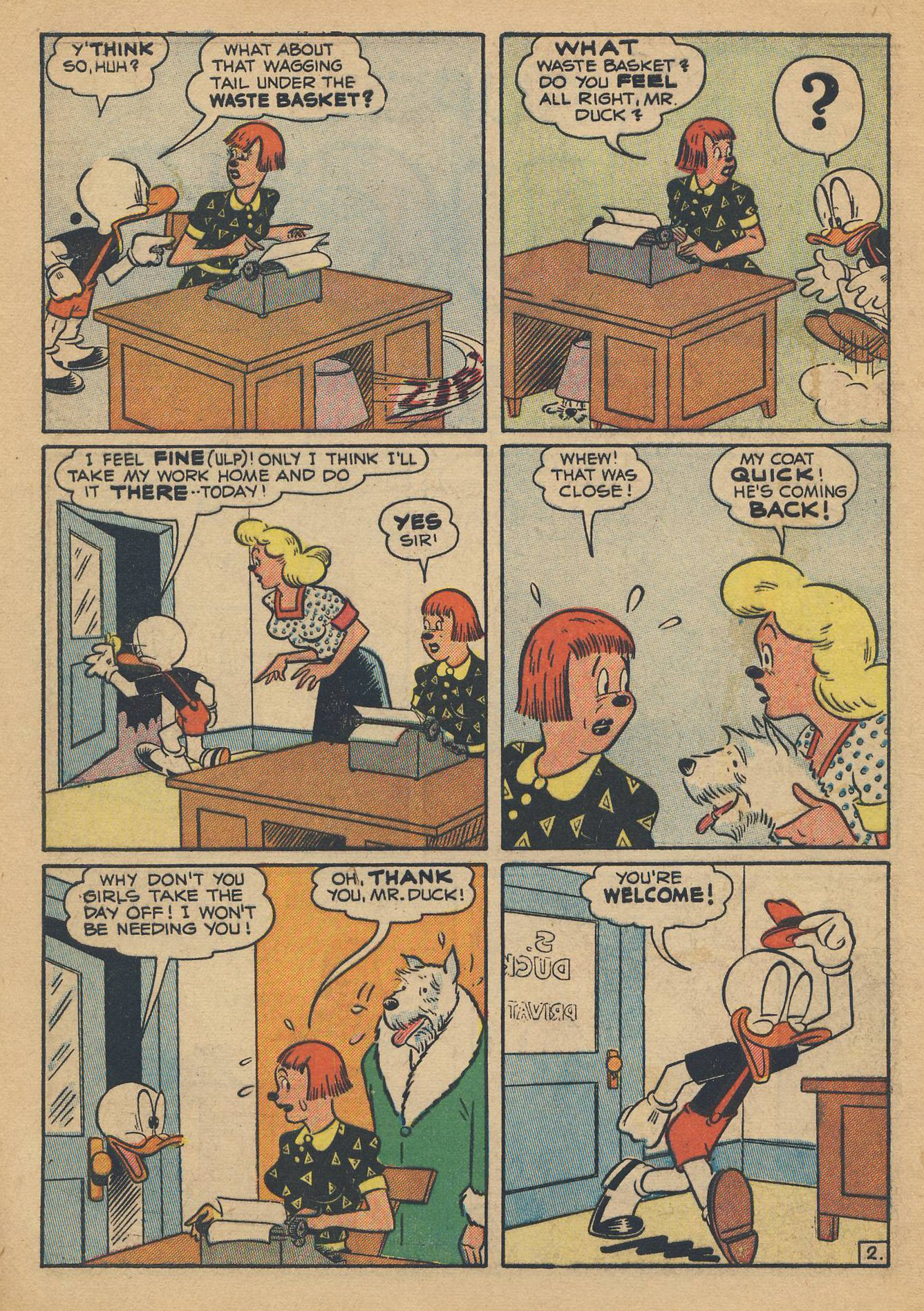 Read online Super Duck Comics comic -  Issue #28 - 4