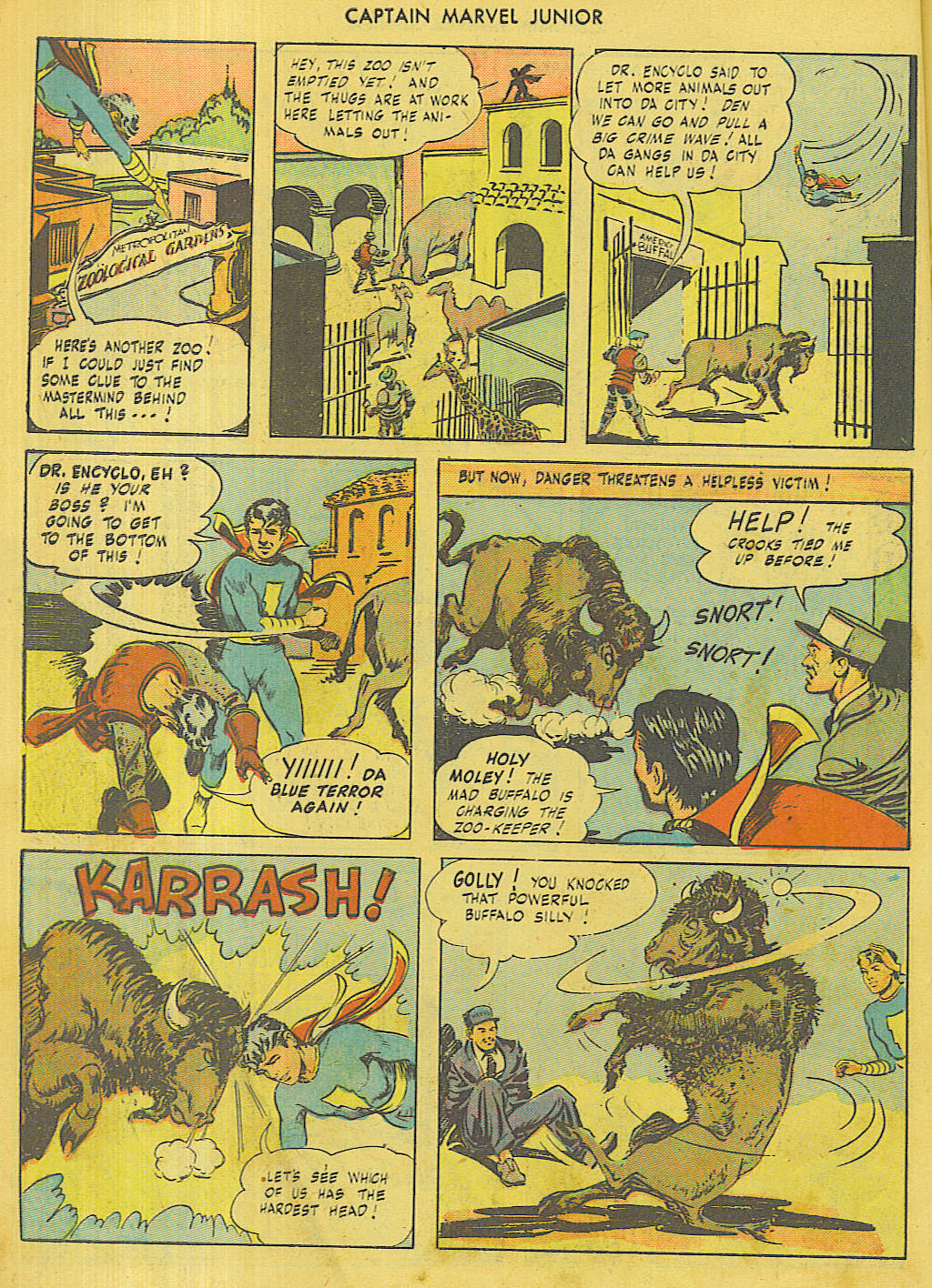 Read online Captain Marvel, Jr. comic -  Issue #43 - 9